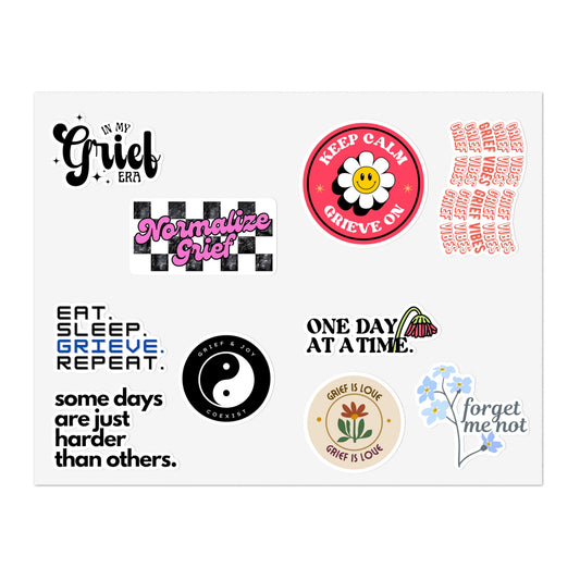 Sticker Sheet Bundle, 10pcs