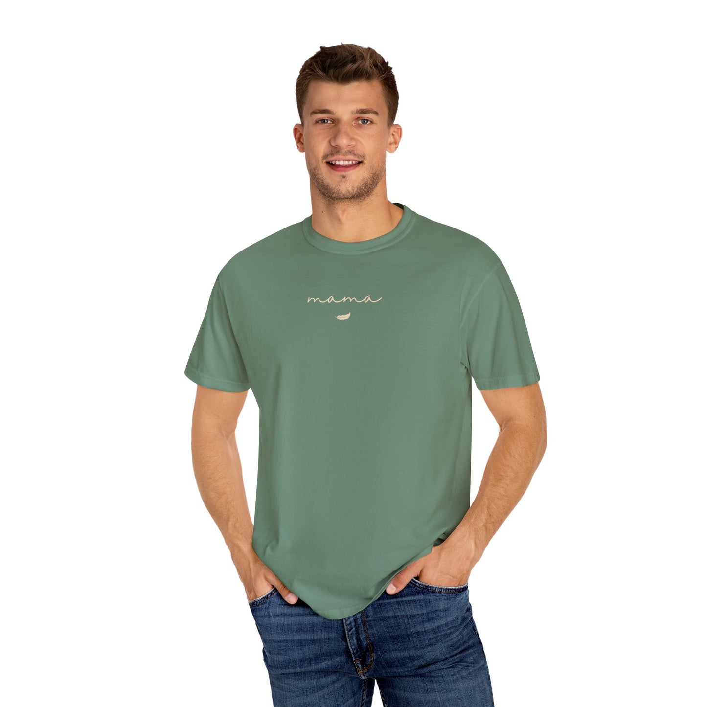 Mama (Feather) | Comfort Colors Tee