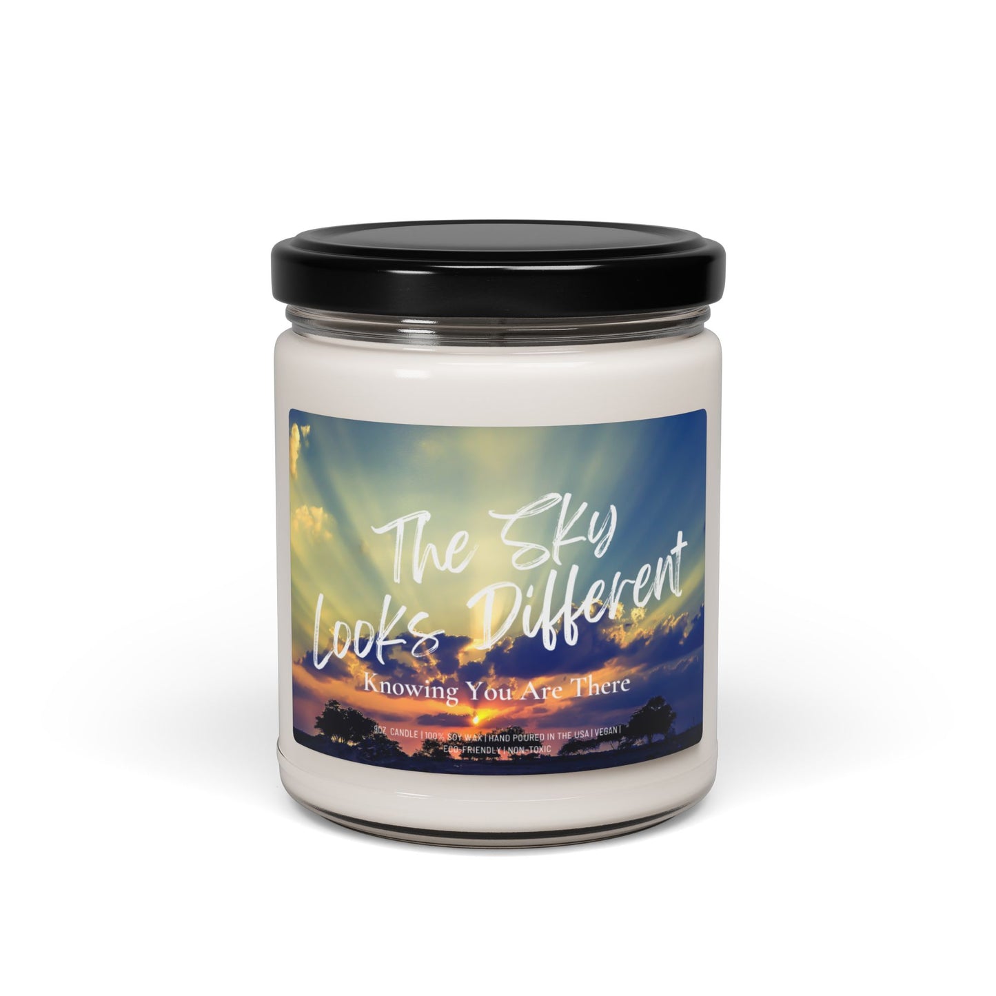 The Sky Looks Different Knowing You Are There | 9 oz Scented Soy Candle