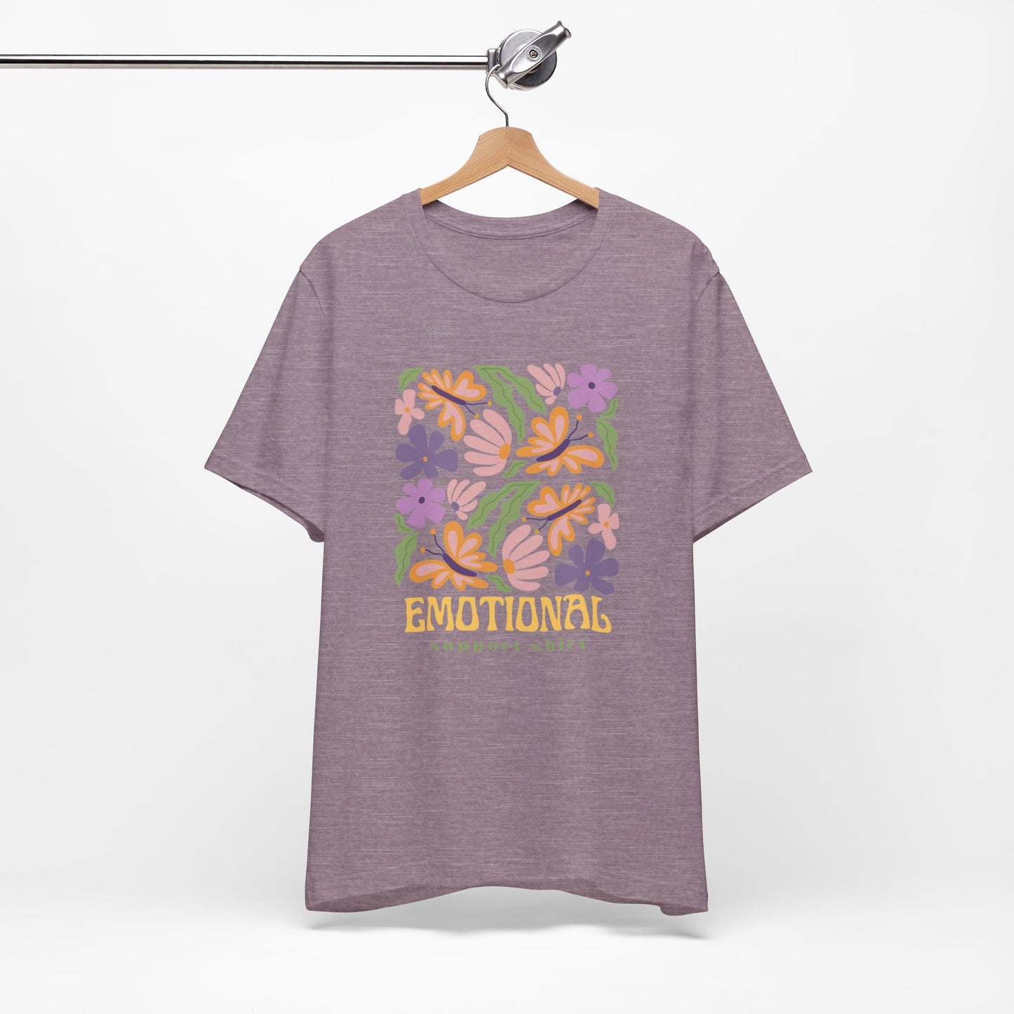 Emotional Support Shirt (Floral) | T Shirt