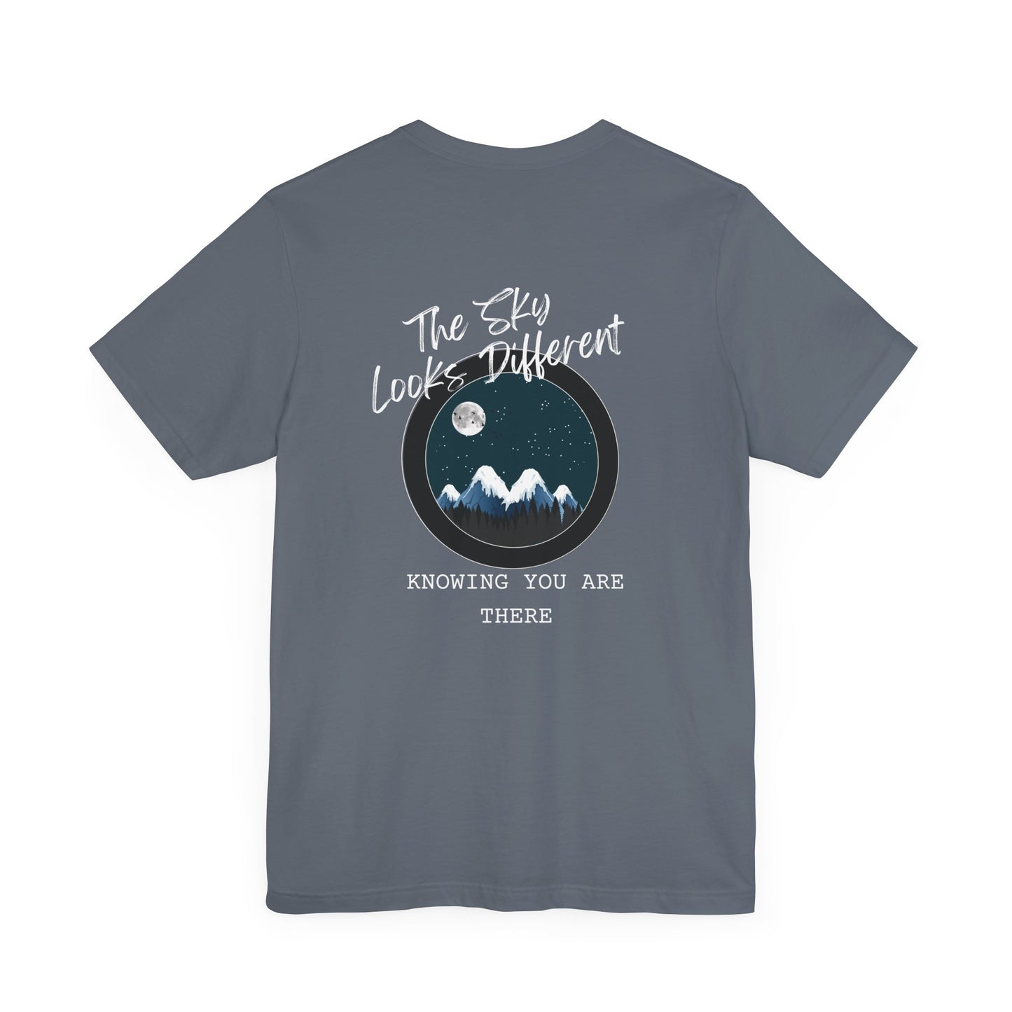 The Sky Looks Different | (Front & Back) T Shirt