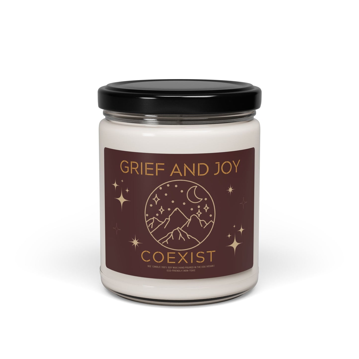 Grief and Joy Coexist | 9oz Scented Soy Candle