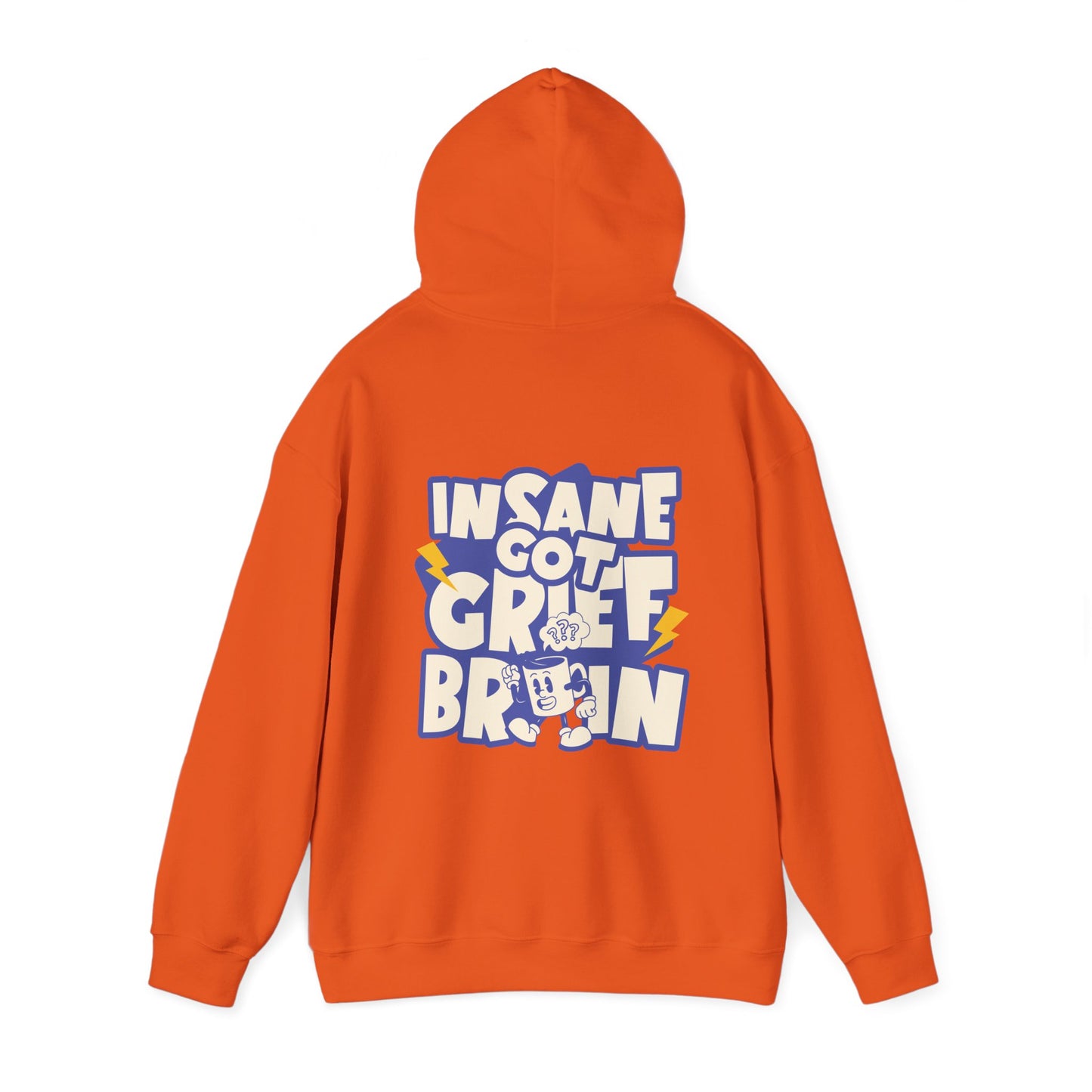 Grief Brain (Blue Text) |  Hoodie