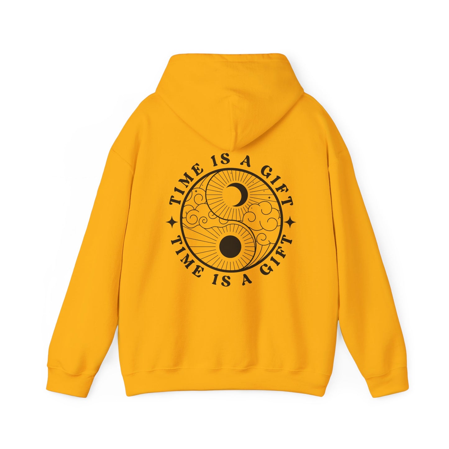 Time Is A Gift | Front & Back Hoodie
