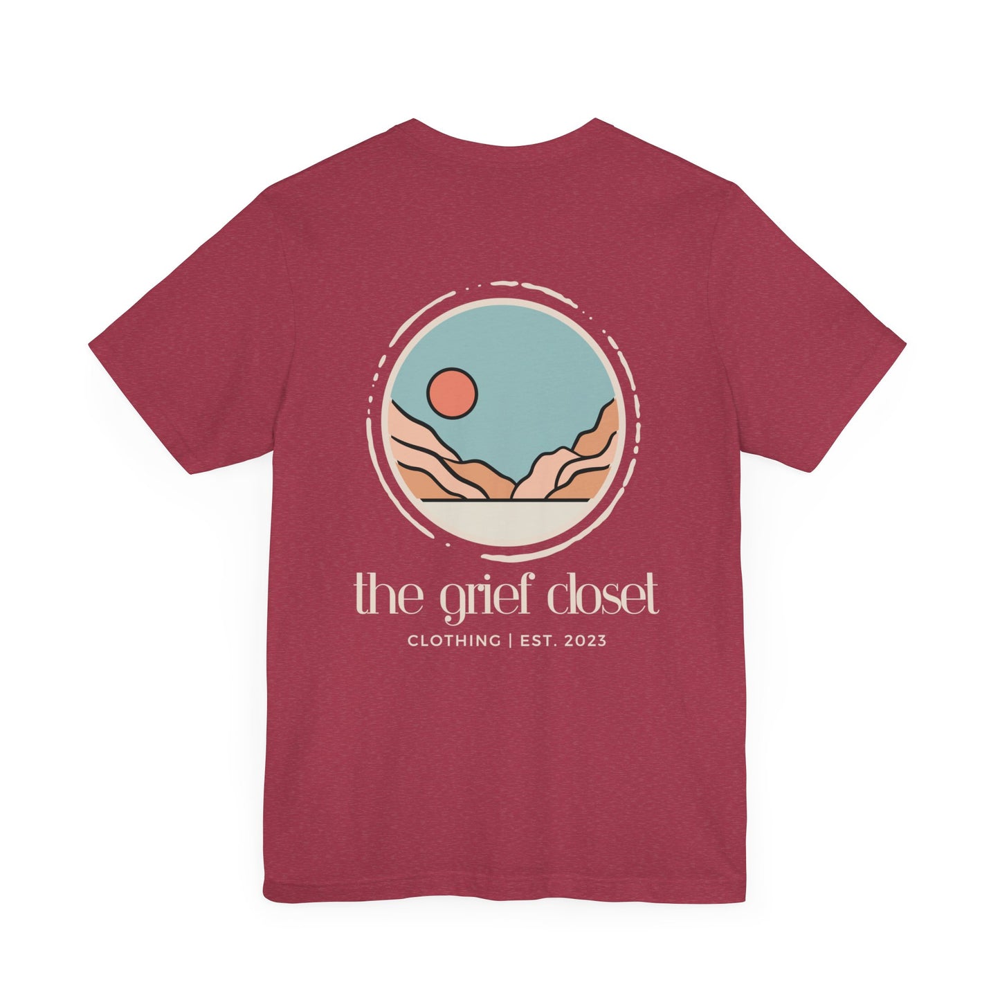 The Grief Closet Logo Front & Back | T Shirt