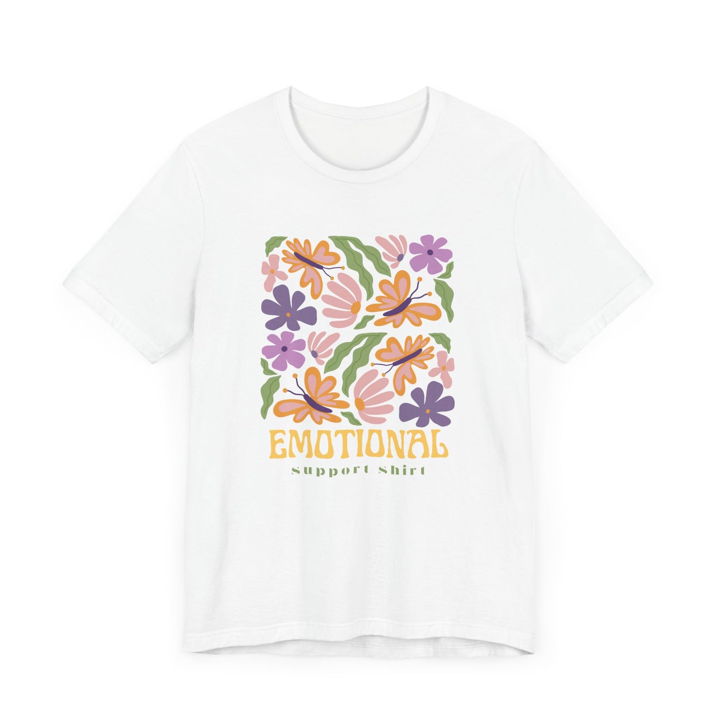 Emotional Support Shirt (Floral) | T Shirt