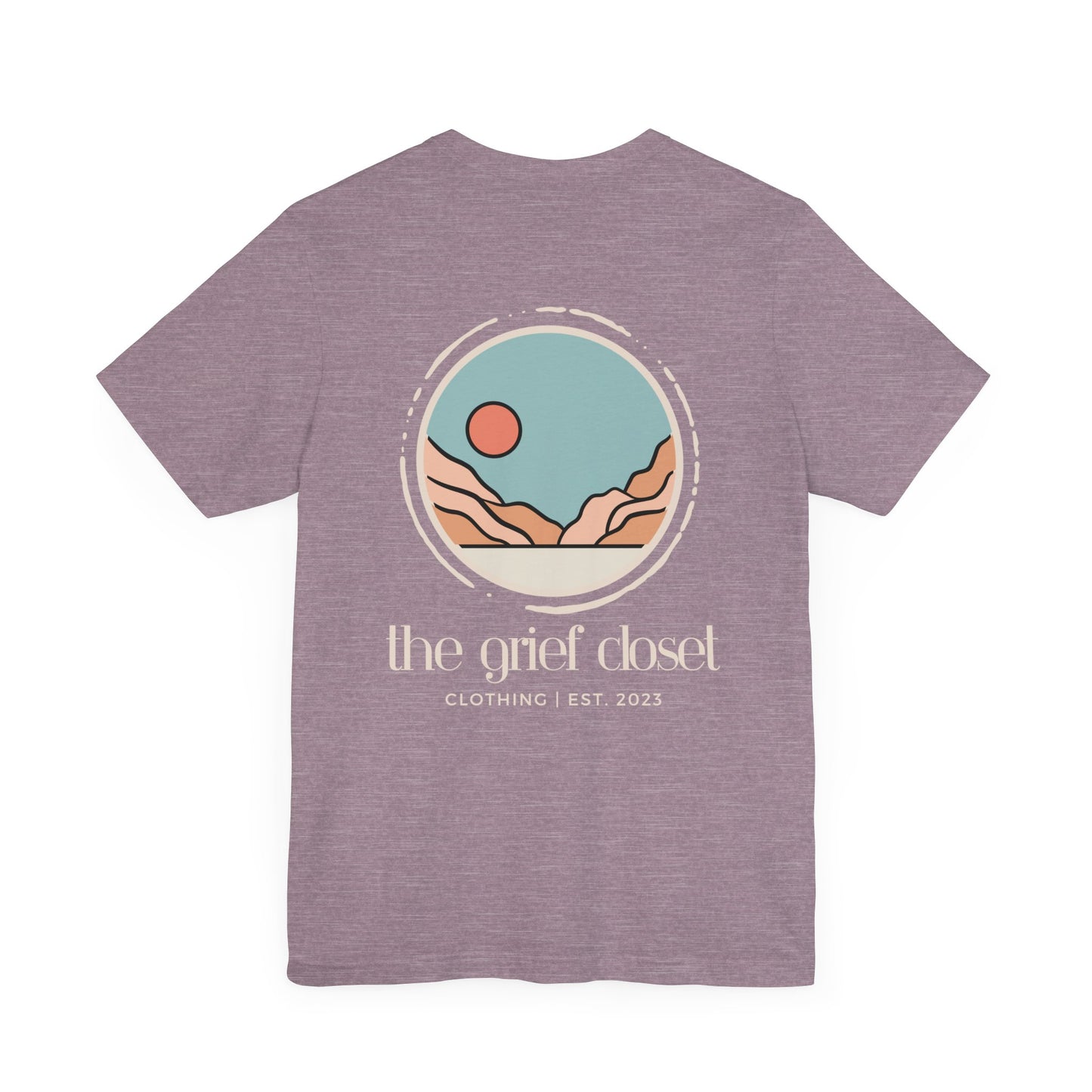 The Grief Closet Logo Front & Back | T Shirt