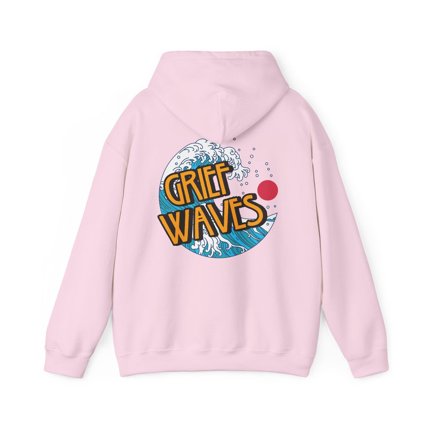 Grief Waves | Front & Back Hoodie