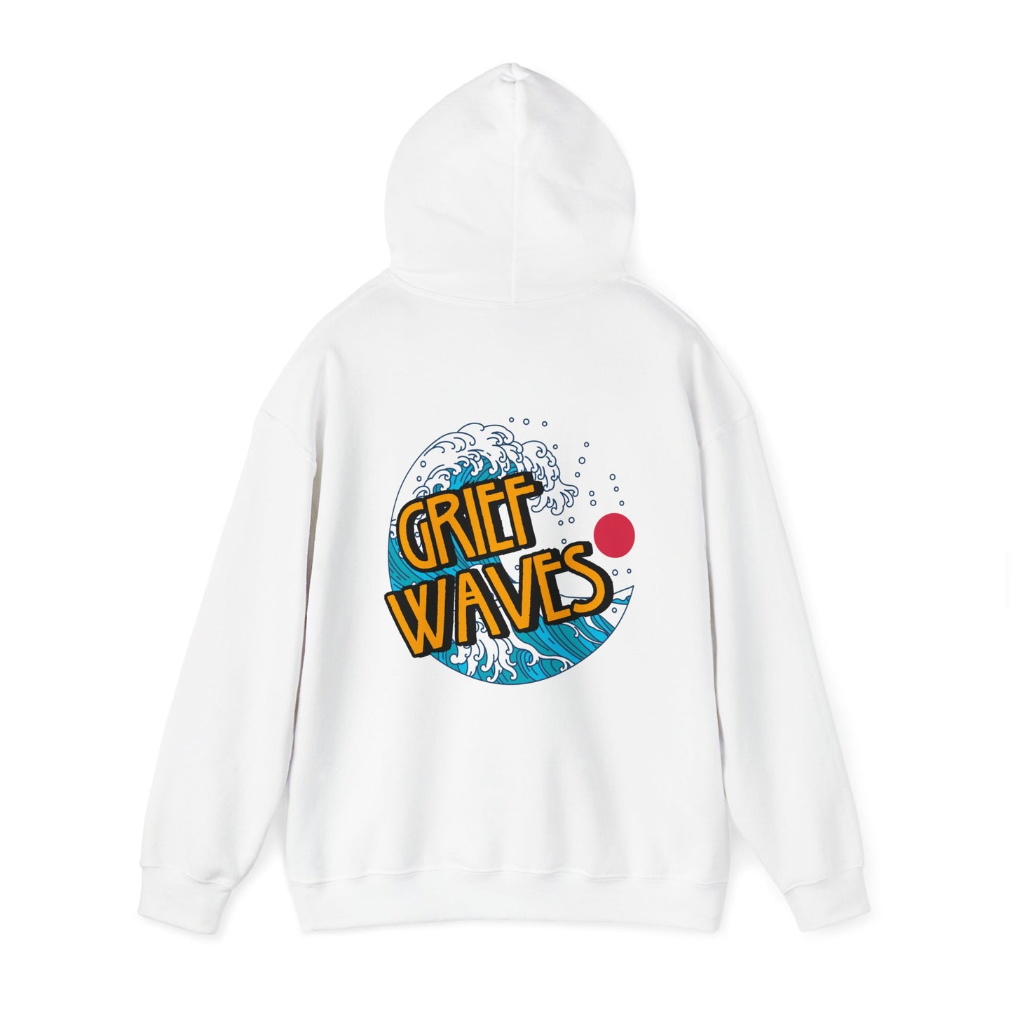 Grief Waves | Front & Back Hoodie