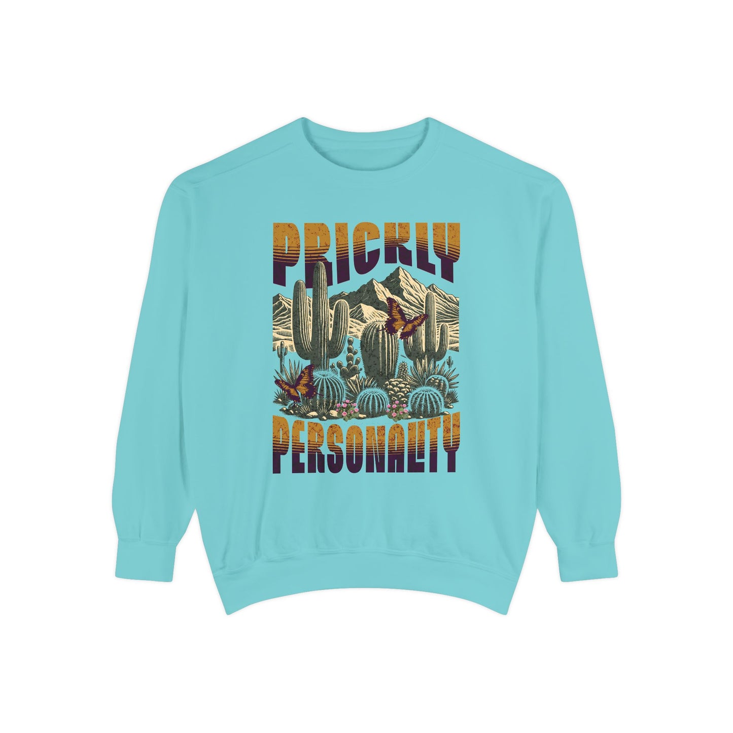 Prickly Personality | Comfort Colors Crewneck Sweatshirt