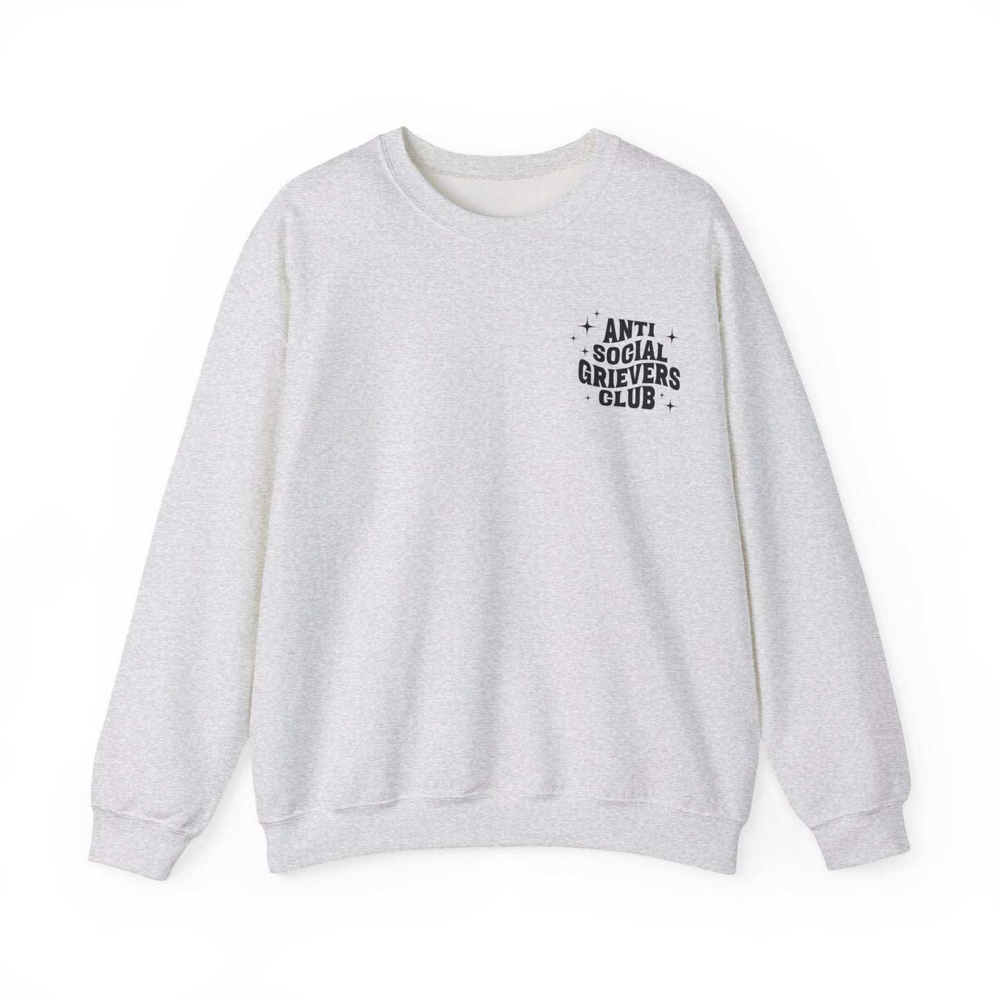 Anti Social Grievers Club | (Front & Back) Crewneck