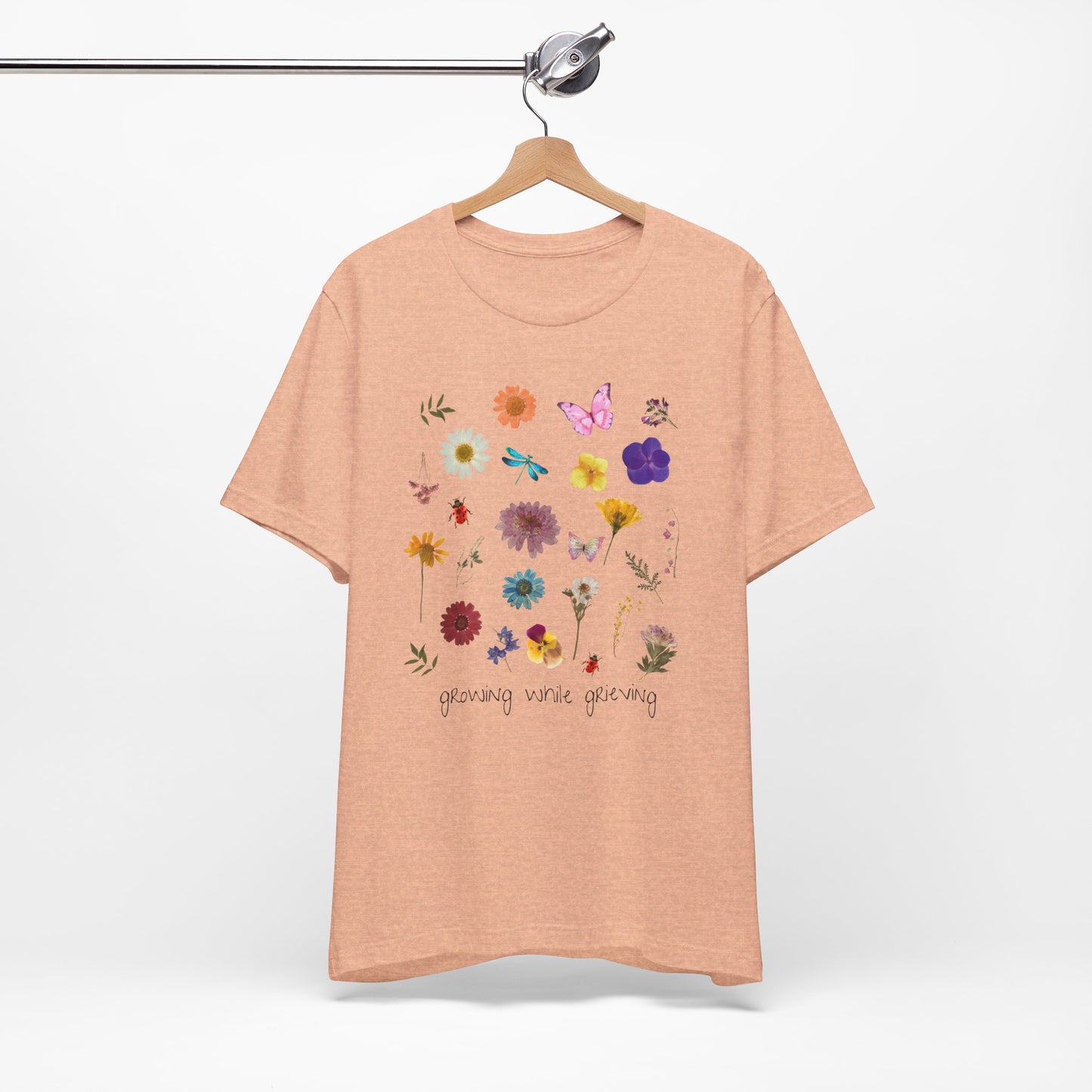 Growing While Grieving Botanical | T Shirt