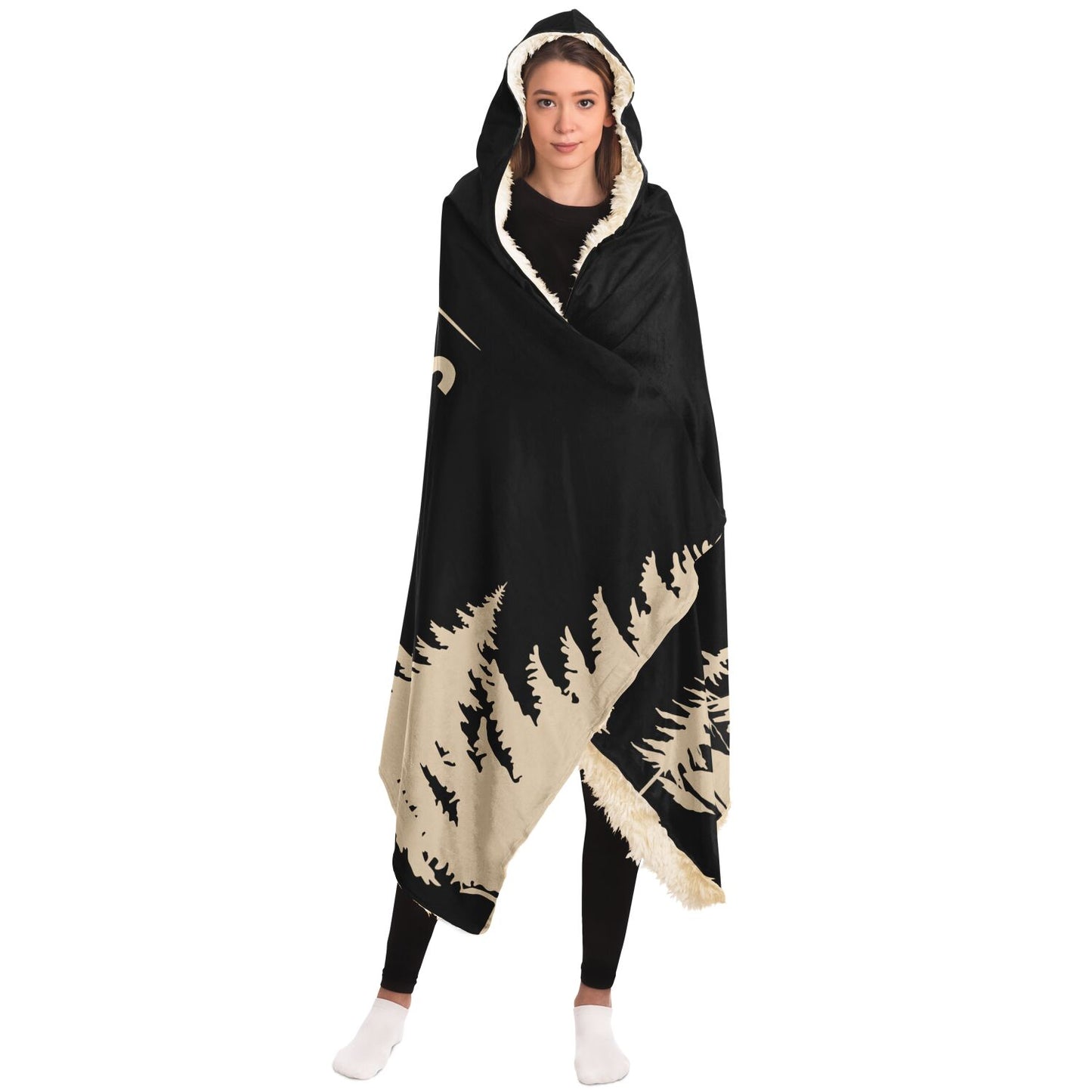 The Mountains Are Calling | Hooded Blanket