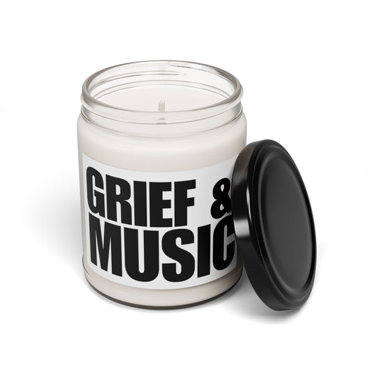 Grief & Music | 9 oz Scented Soy Candle