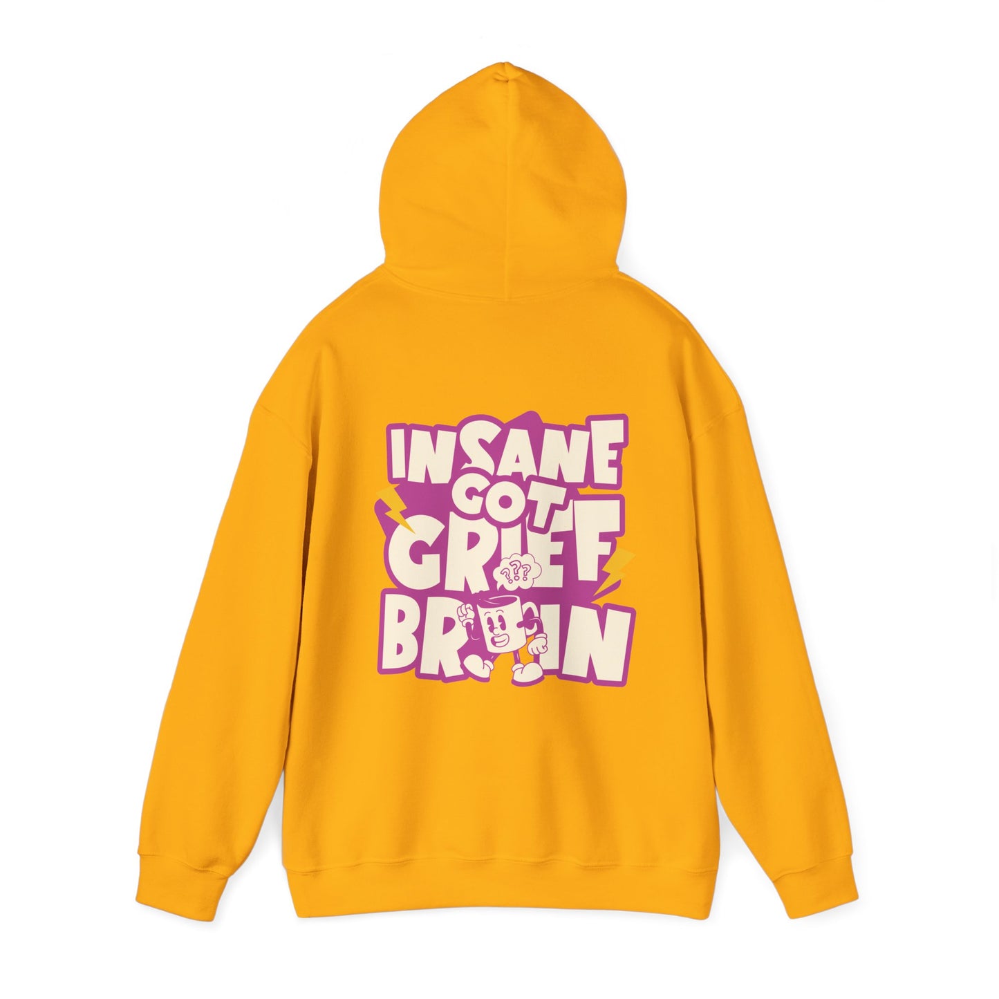 Grief Brain (Pink Text) |  Hoodie