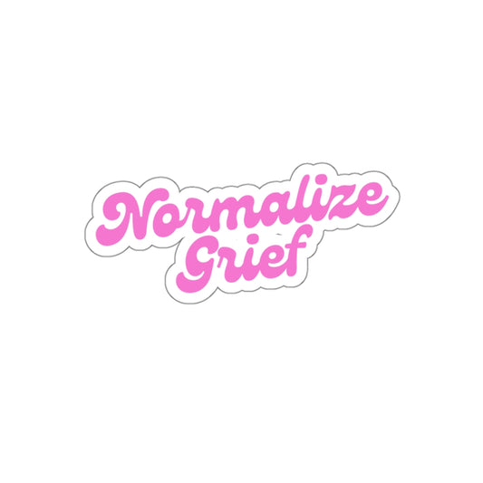 Normalize Grief | Die-Cut Stickers