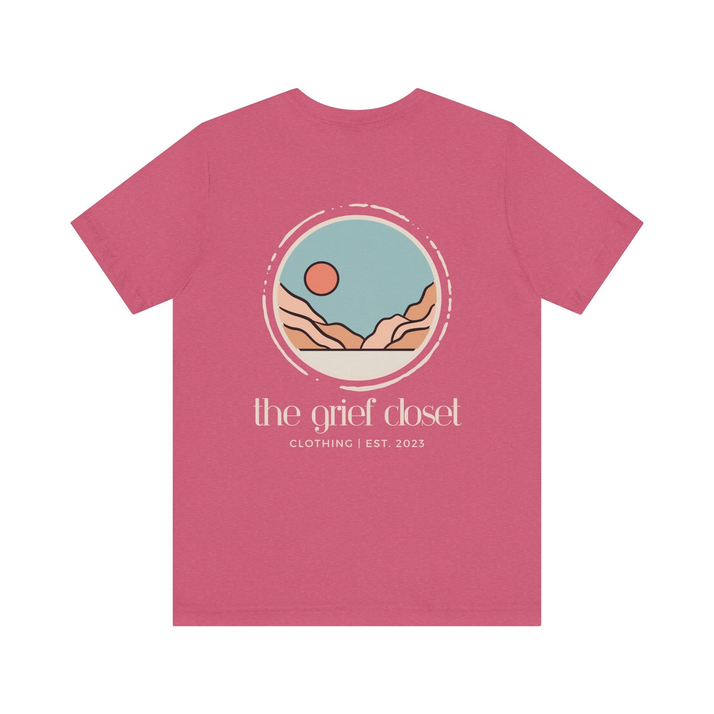 The Grief Closet Logo Front & Back | T Shirt