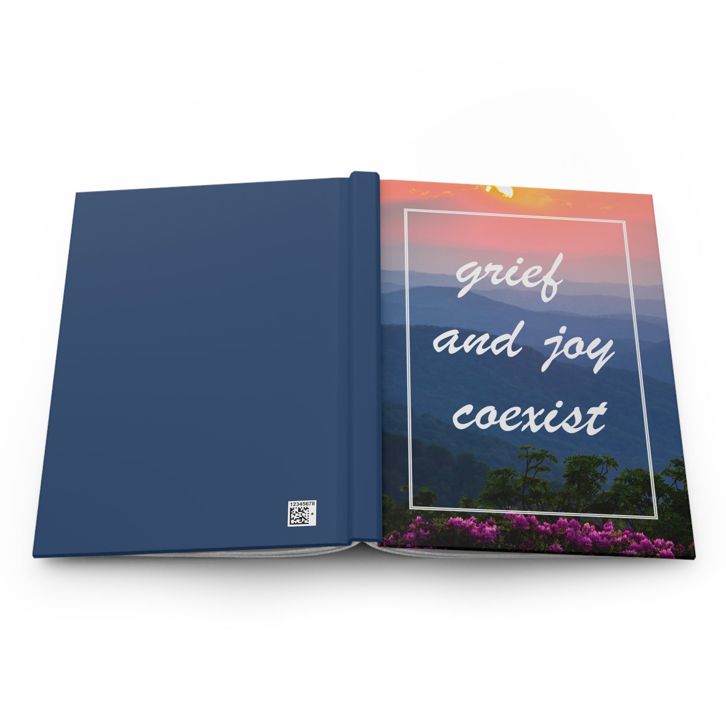 Grief And Joy Coexist | Hardcover Journal