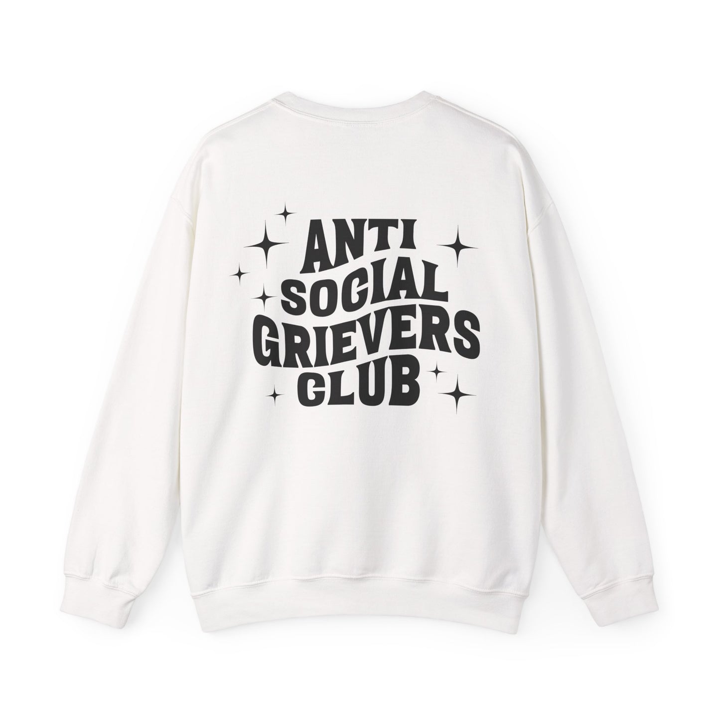 Anti Social Grievers Club | (Front & Back) Crewneck