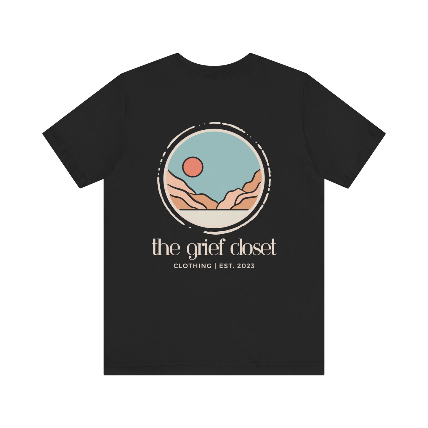 The Grief Closet Logo Front & Back | T Shirt