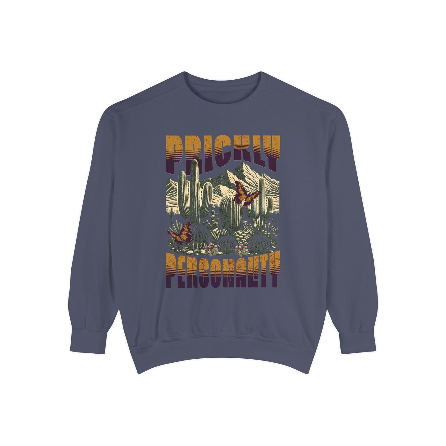 Prickly Personality | Comfort Colors Crewneck Sweatshirt