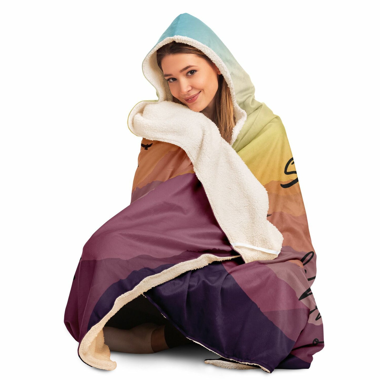 Some Days Are Just Harder | Hooded Blanket