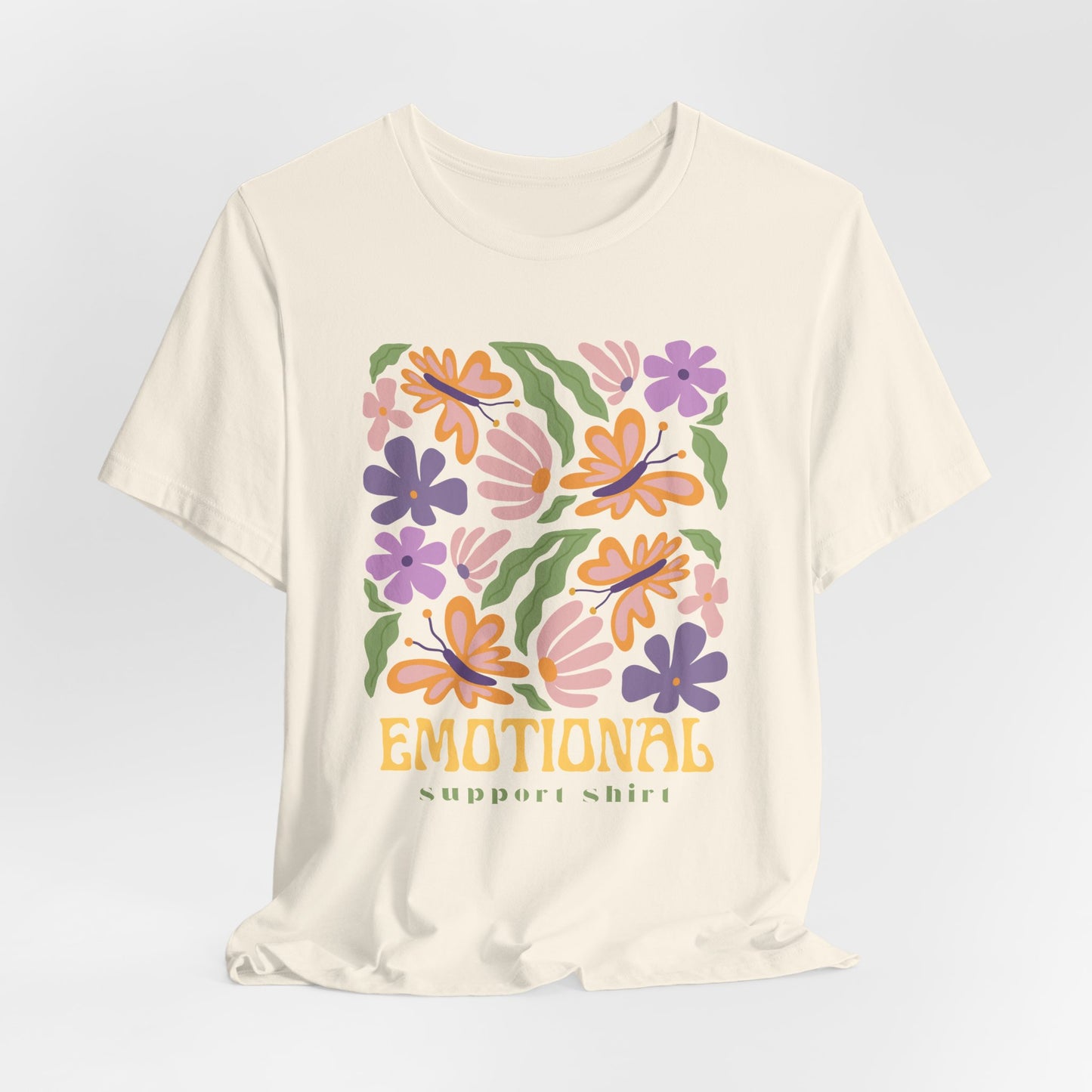 Emotional Support Shirt (Floral) | T Shirt