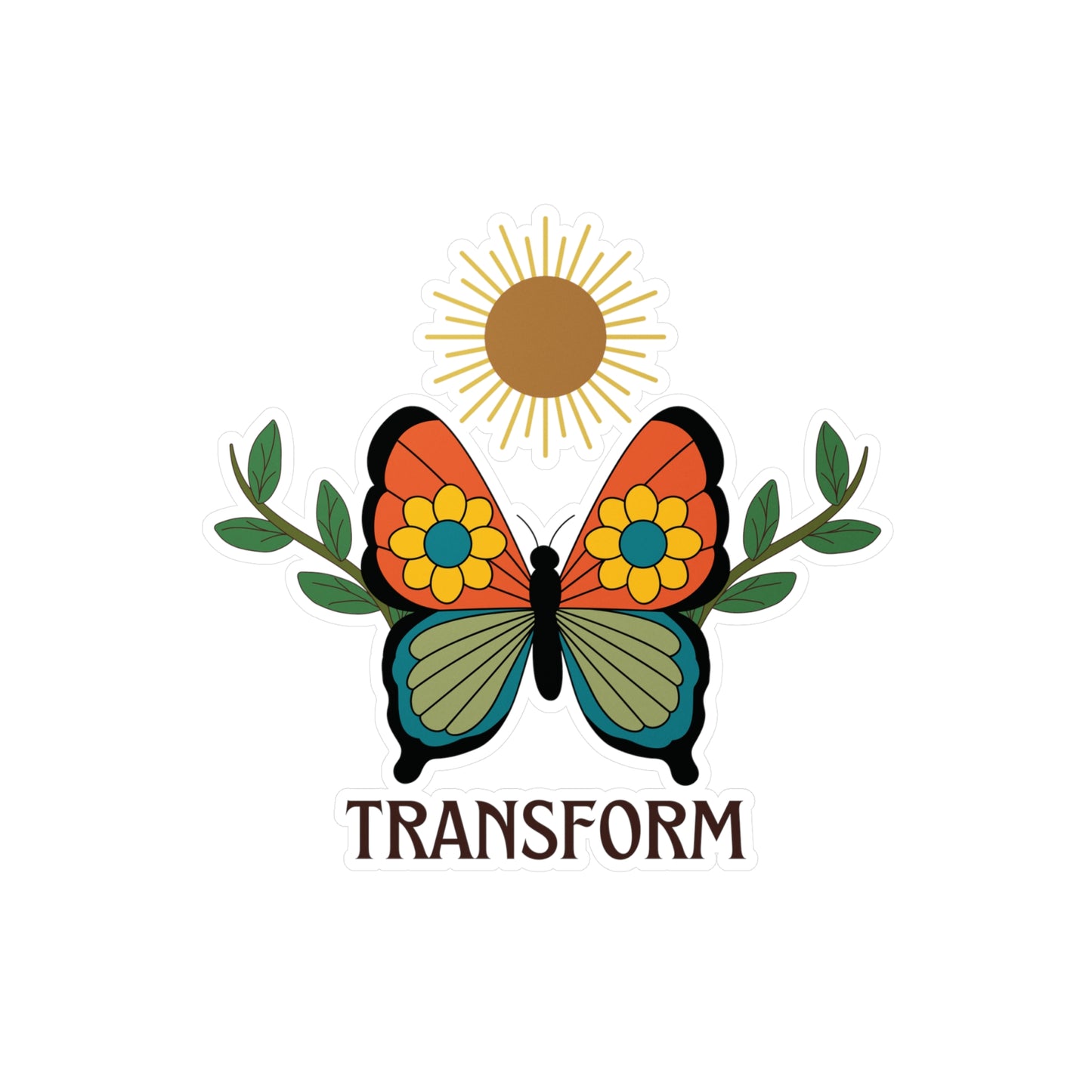 Transform Butterfly | Vinyl Sticker