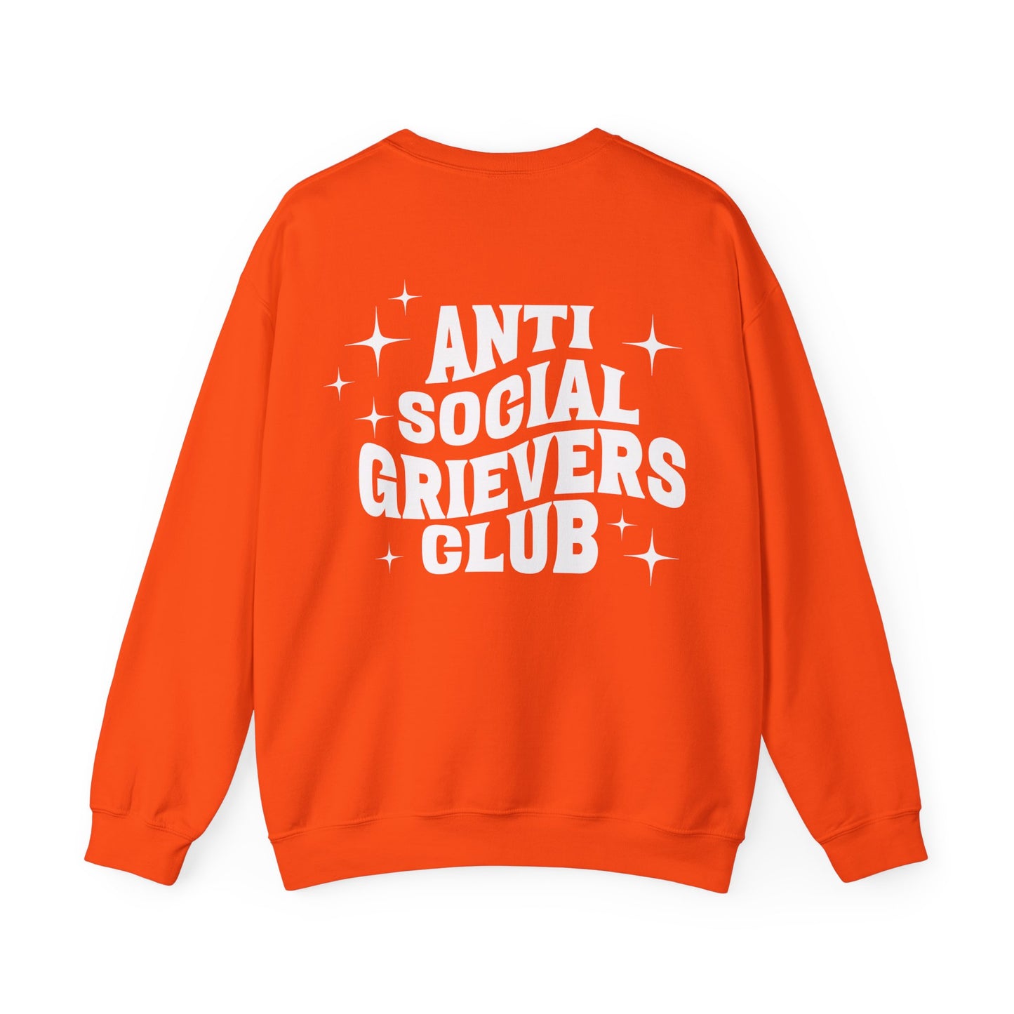 Anti Social Grievers Club | (Front & Back) Crewneck