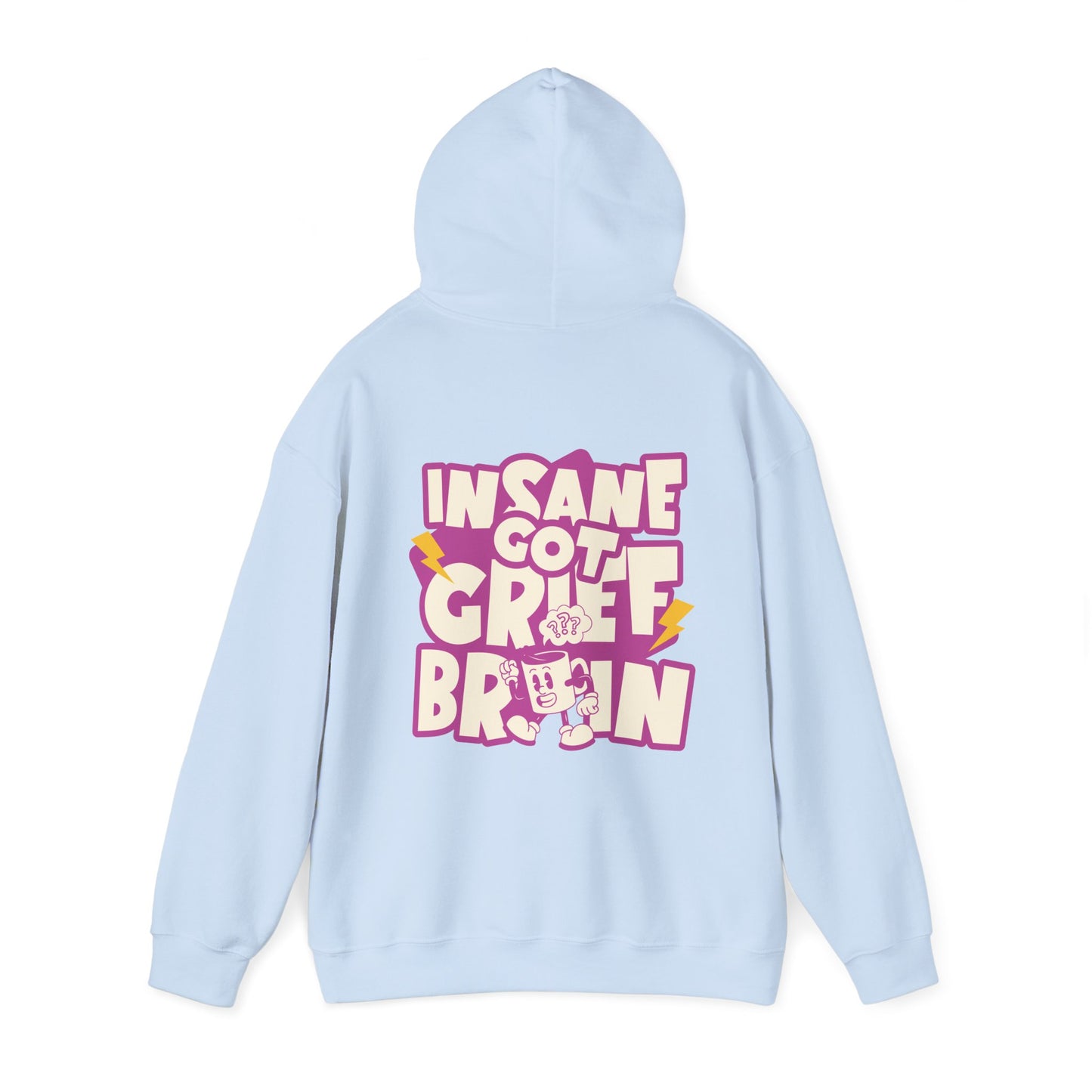 Grief Brain (Pink Text) |  Hoodie