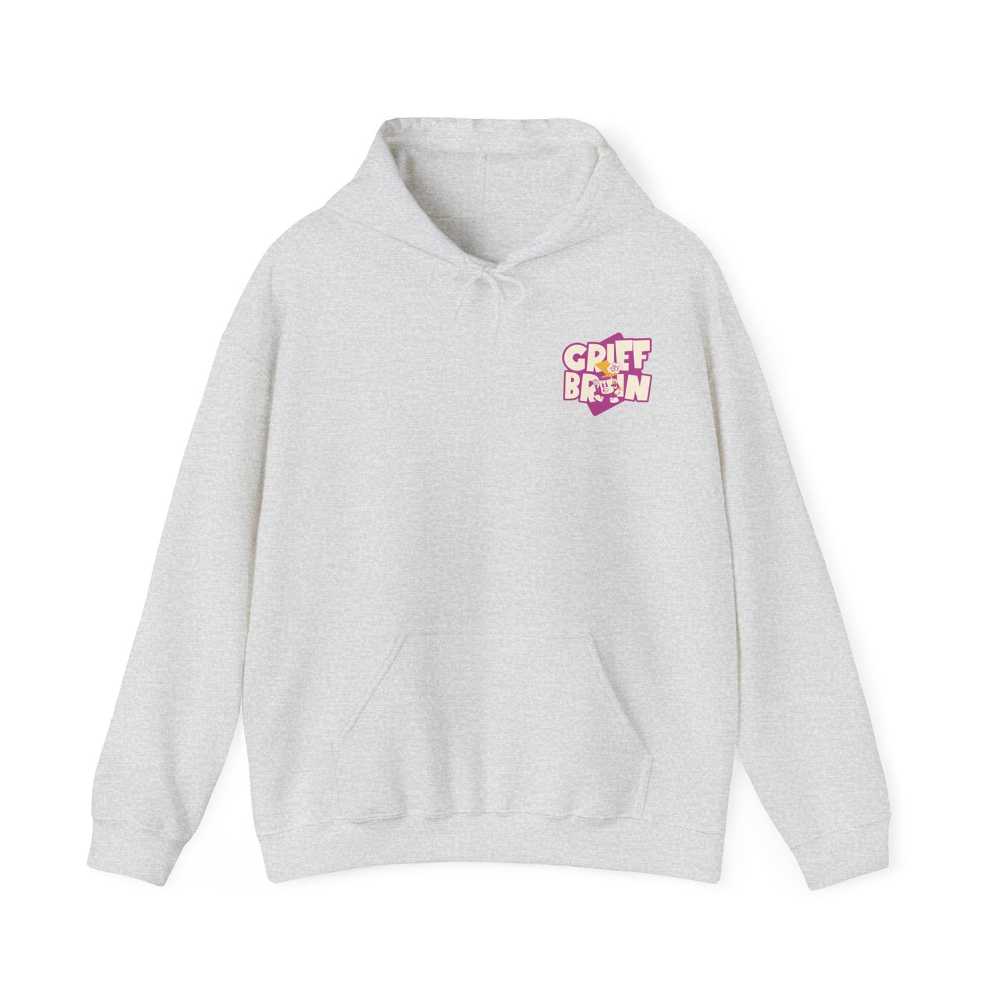 Grief Brain (Pink Text) |  Hoodie