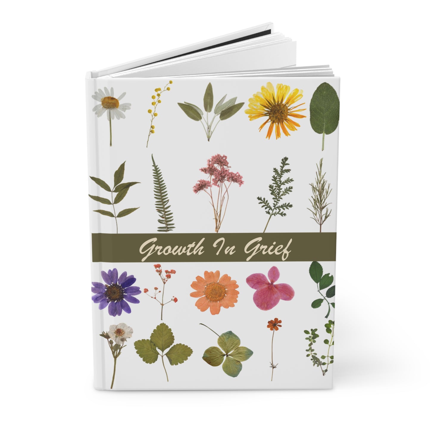 Growth In Grief | Hardcover Journal