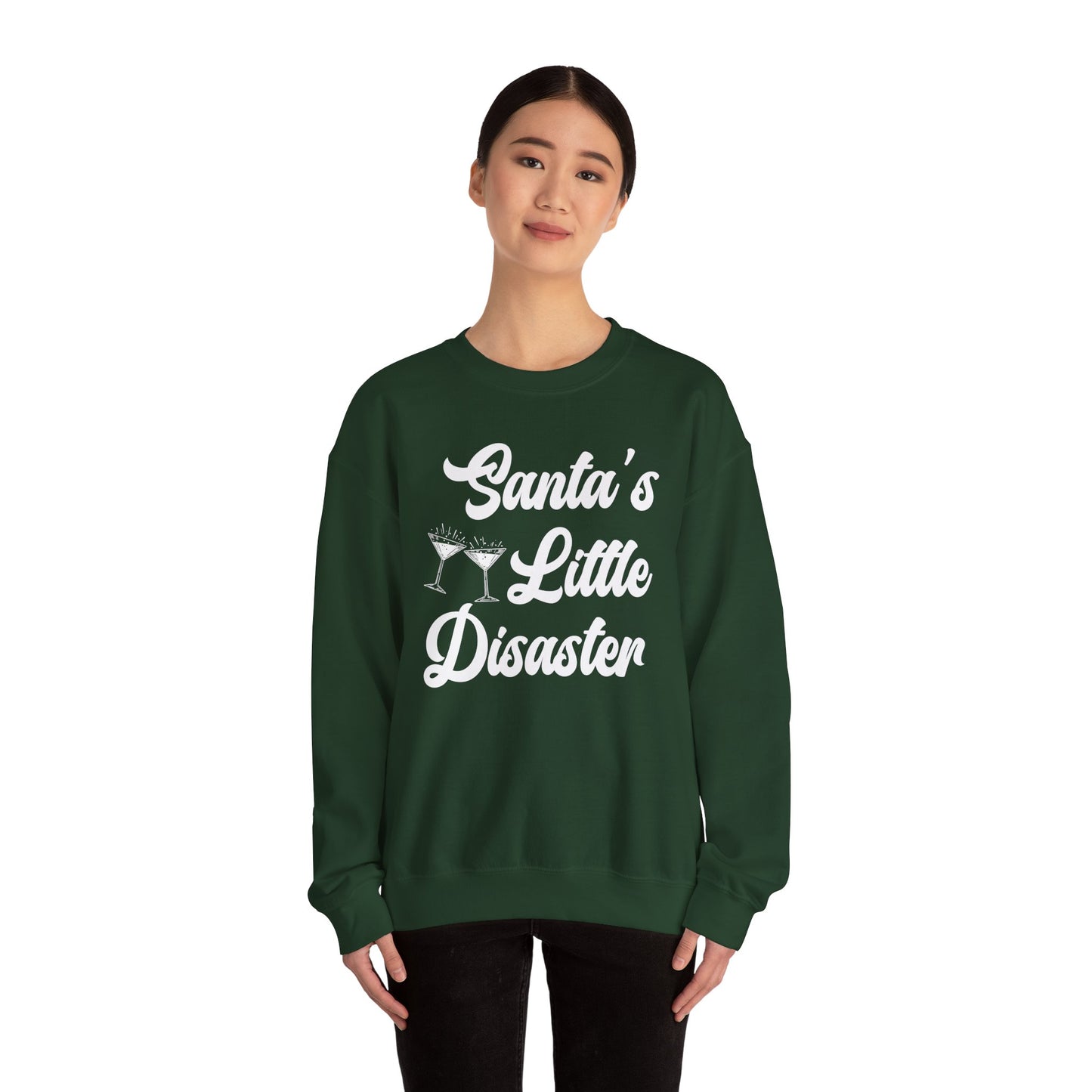 Santa's Little Disaster | Crewneck