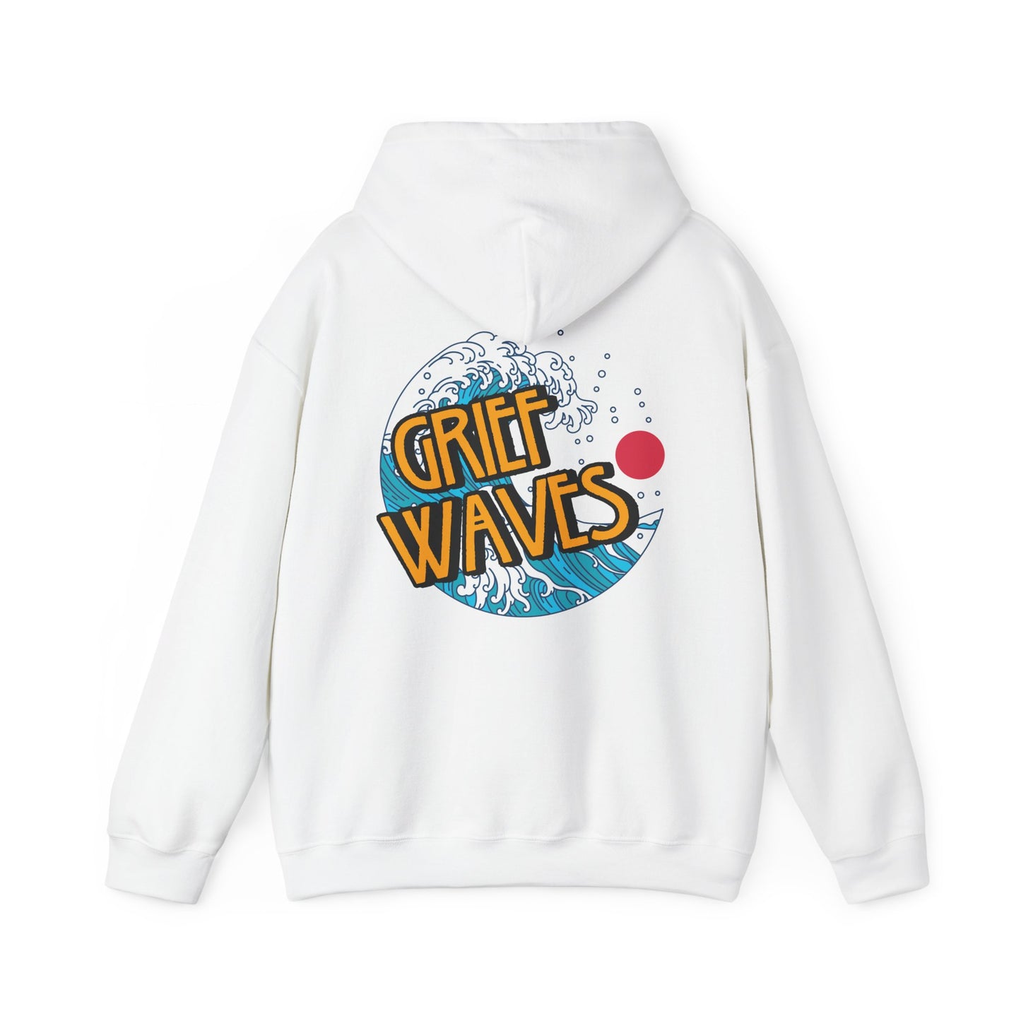 Grief Waves | Front & Back Hoodie