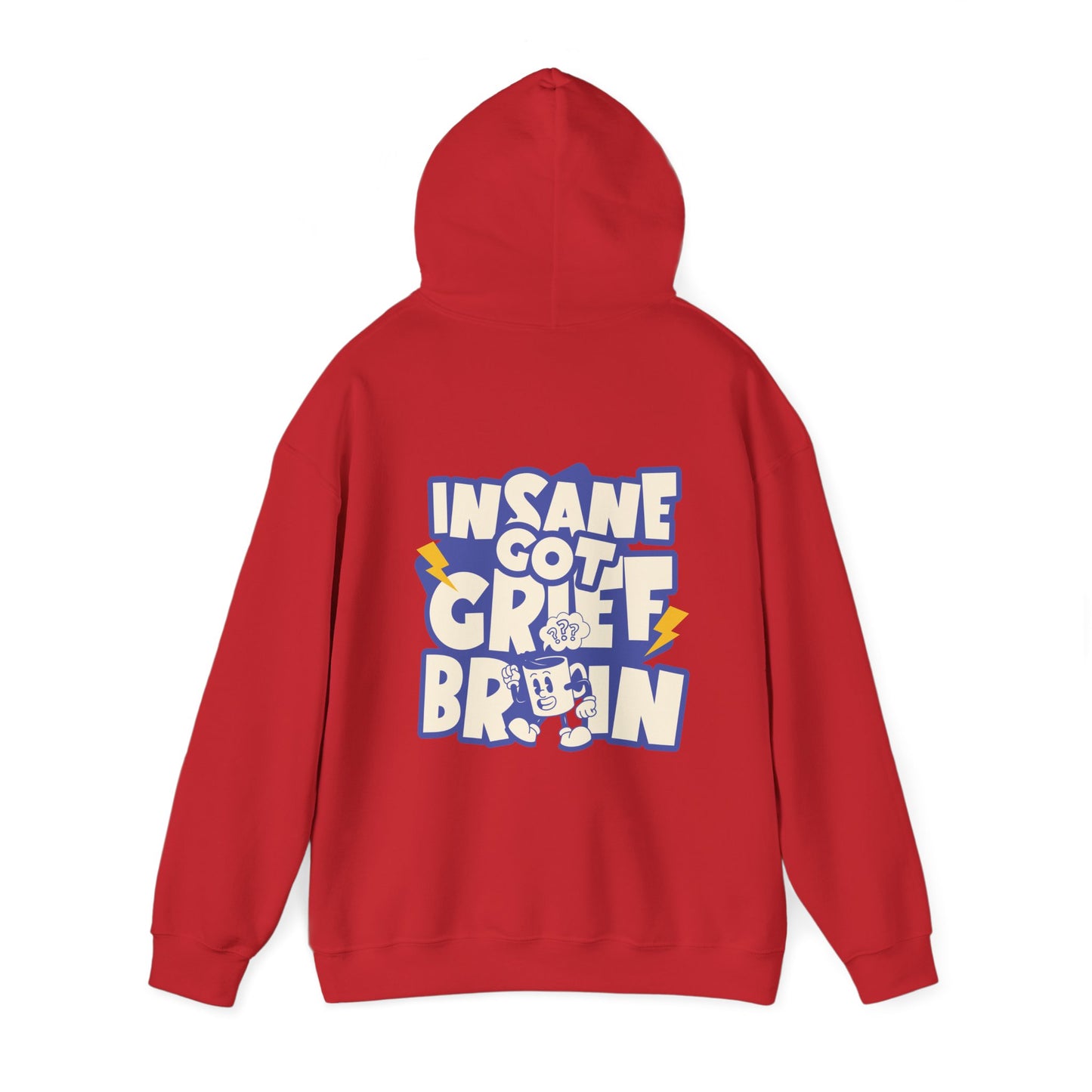 Grief Brain (Blue Text) |  Hoodie