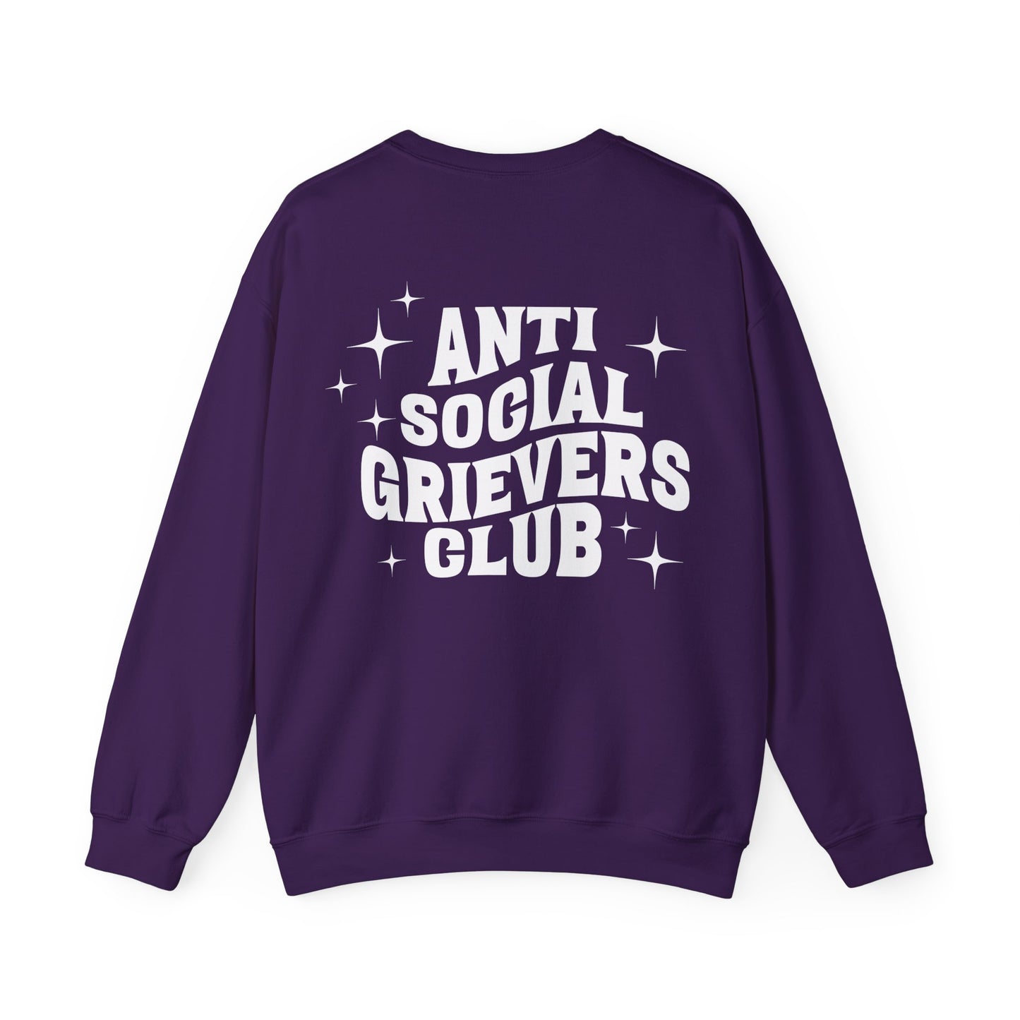Anti Social Grievers Club | (Front & Back) Crewneck
