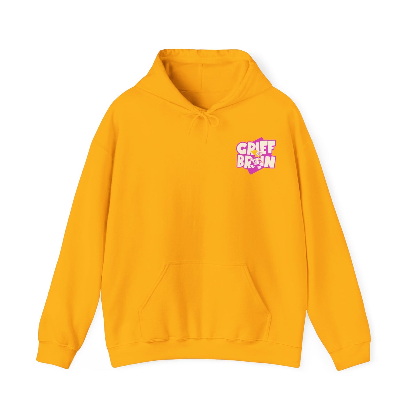 Grief Brain (Pink Text) |  Hoodie