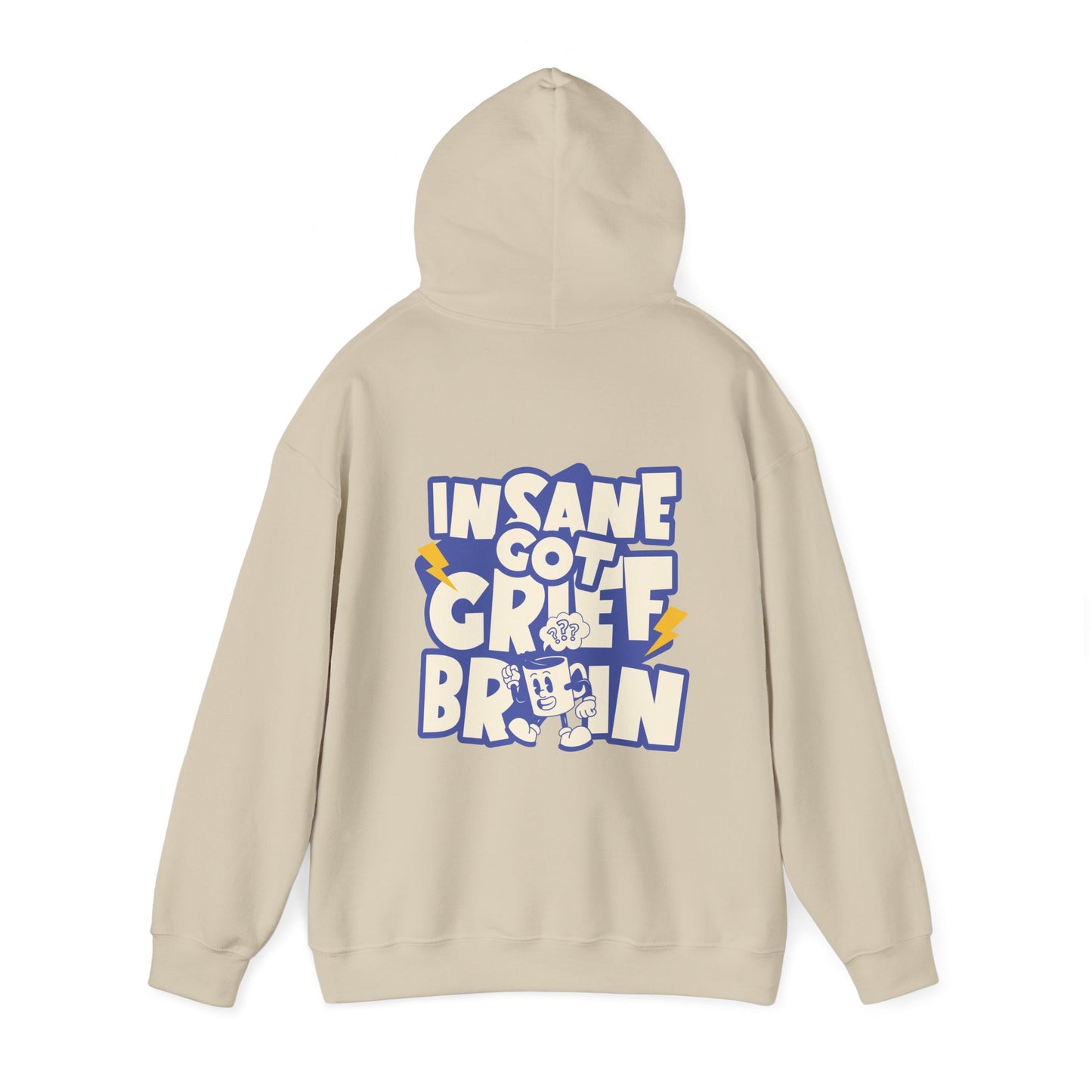 Grief Brain (Blue Text) |  Hoodie