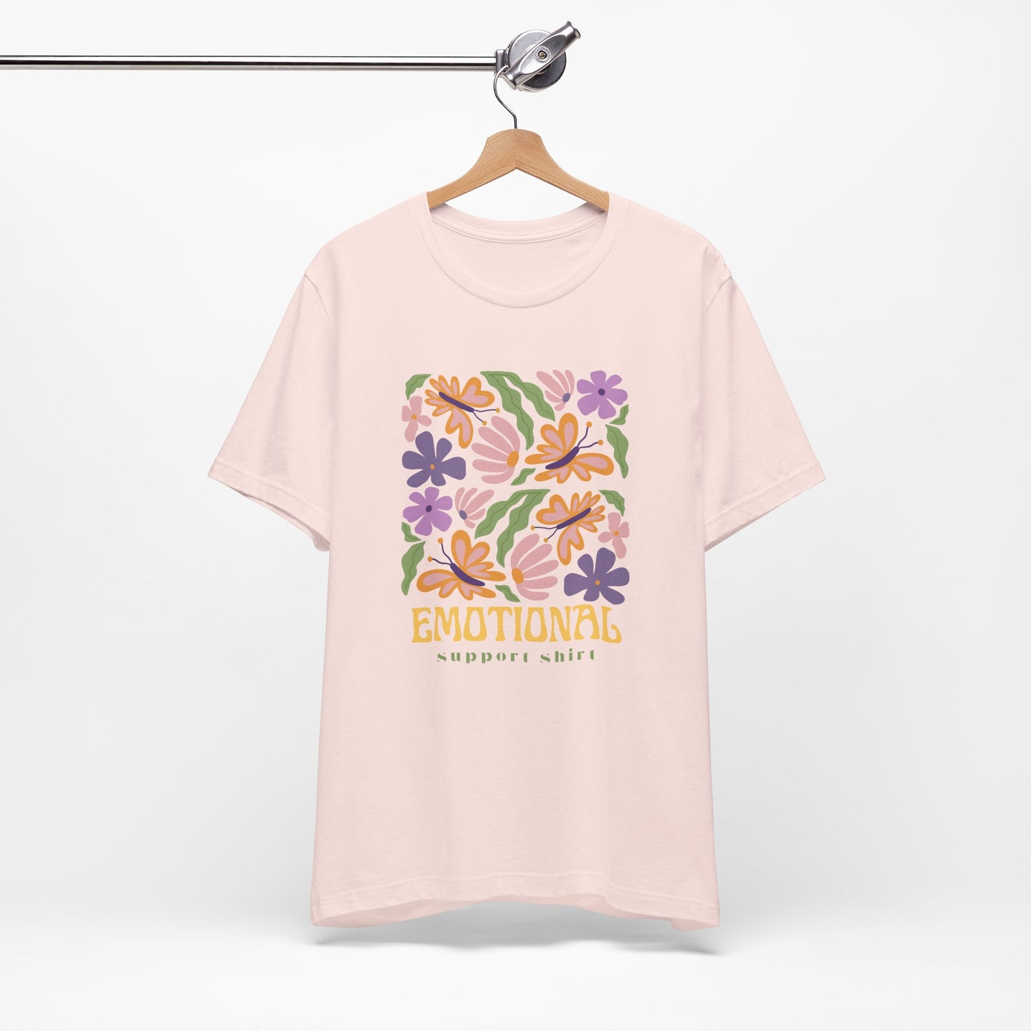 Emotional Support Shirt (Floral) | T Shirt