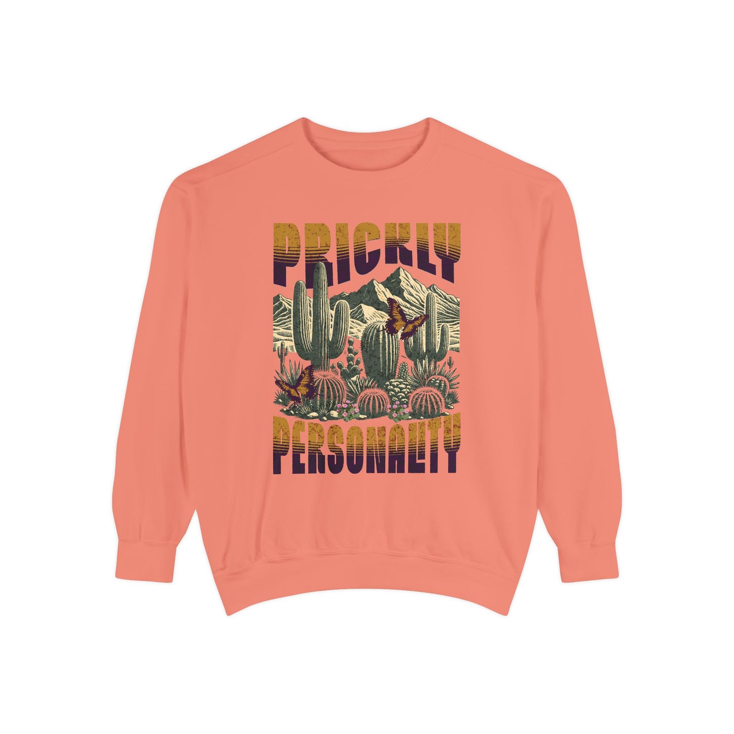 Prickly Personality | Comfort Colors Crewneck Sweatshirt