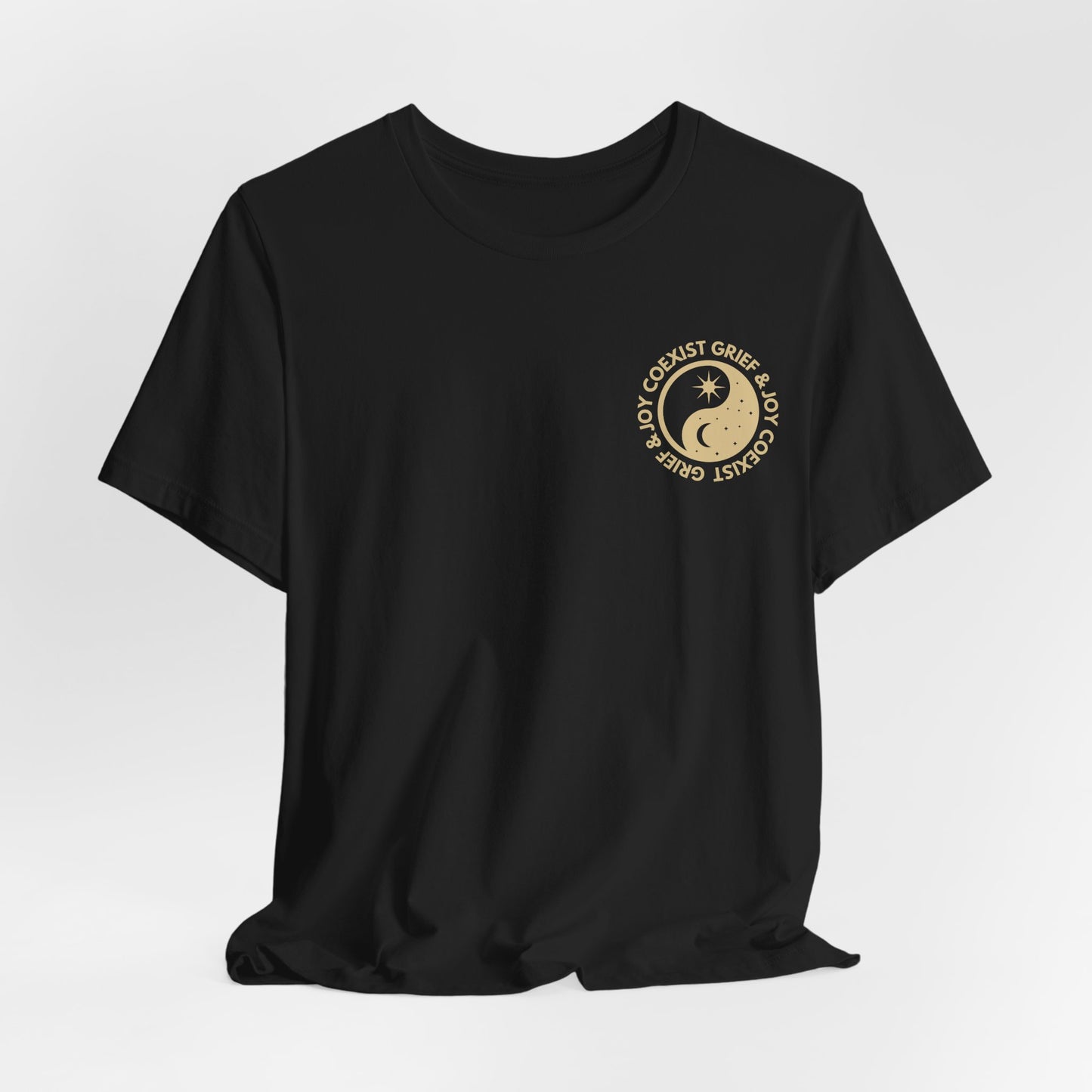 Grief & Joy Co Exist | Front & Back T Shirt