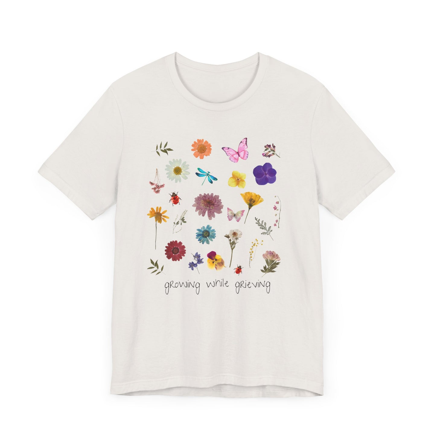 Growing While Grieving Botanical | T Shirt