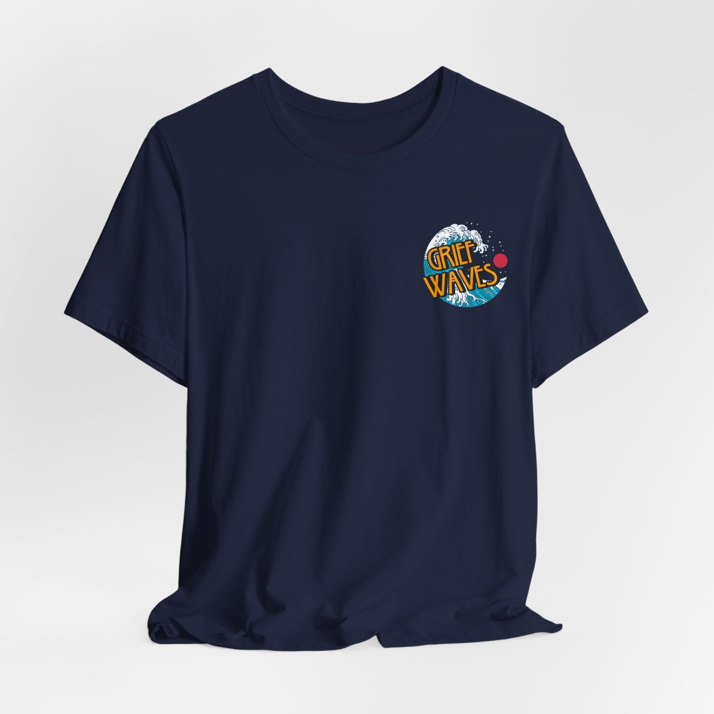 Grief Waves | (Front & Back) T Shirt