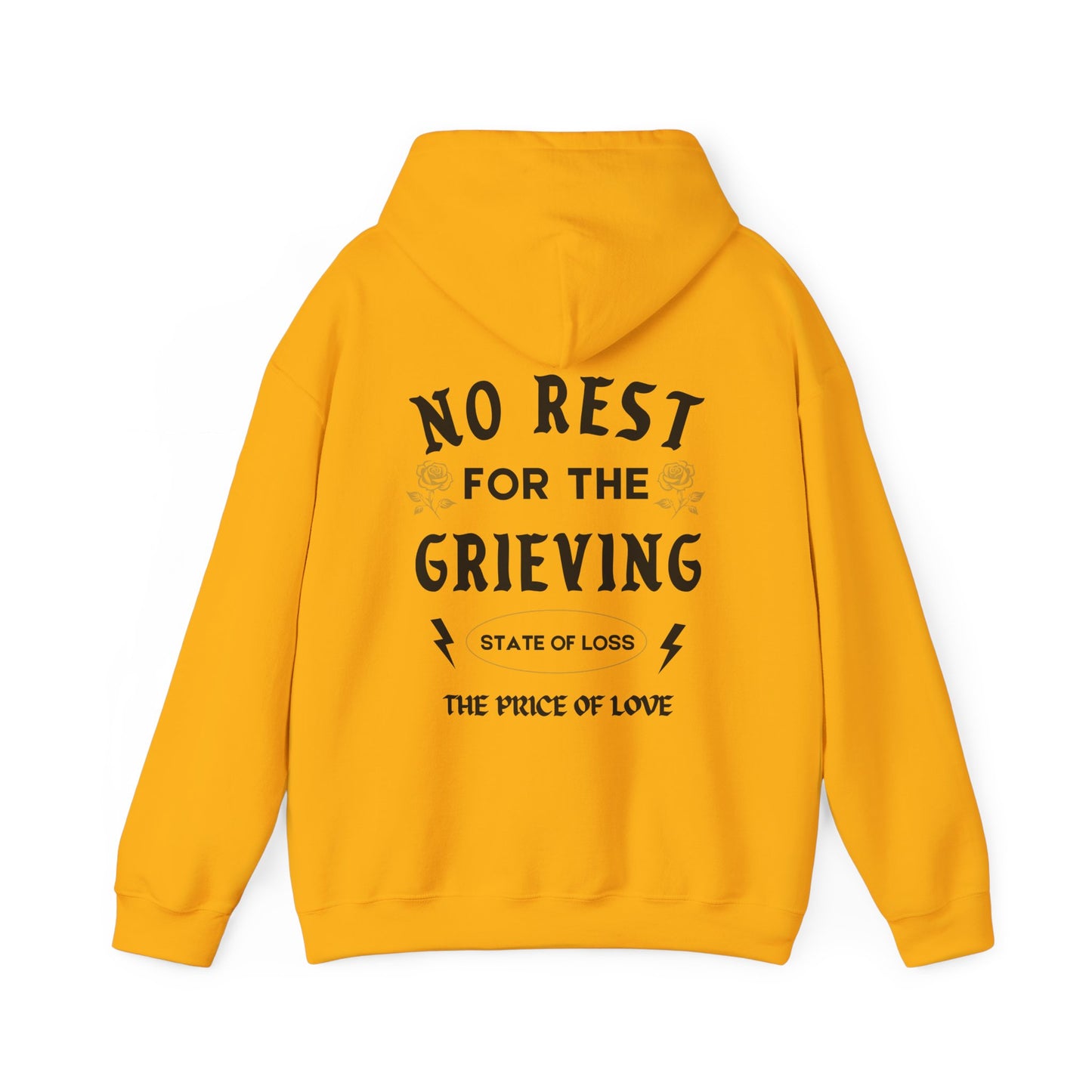 No Rest For The Grieving | Front & Back Hoodie