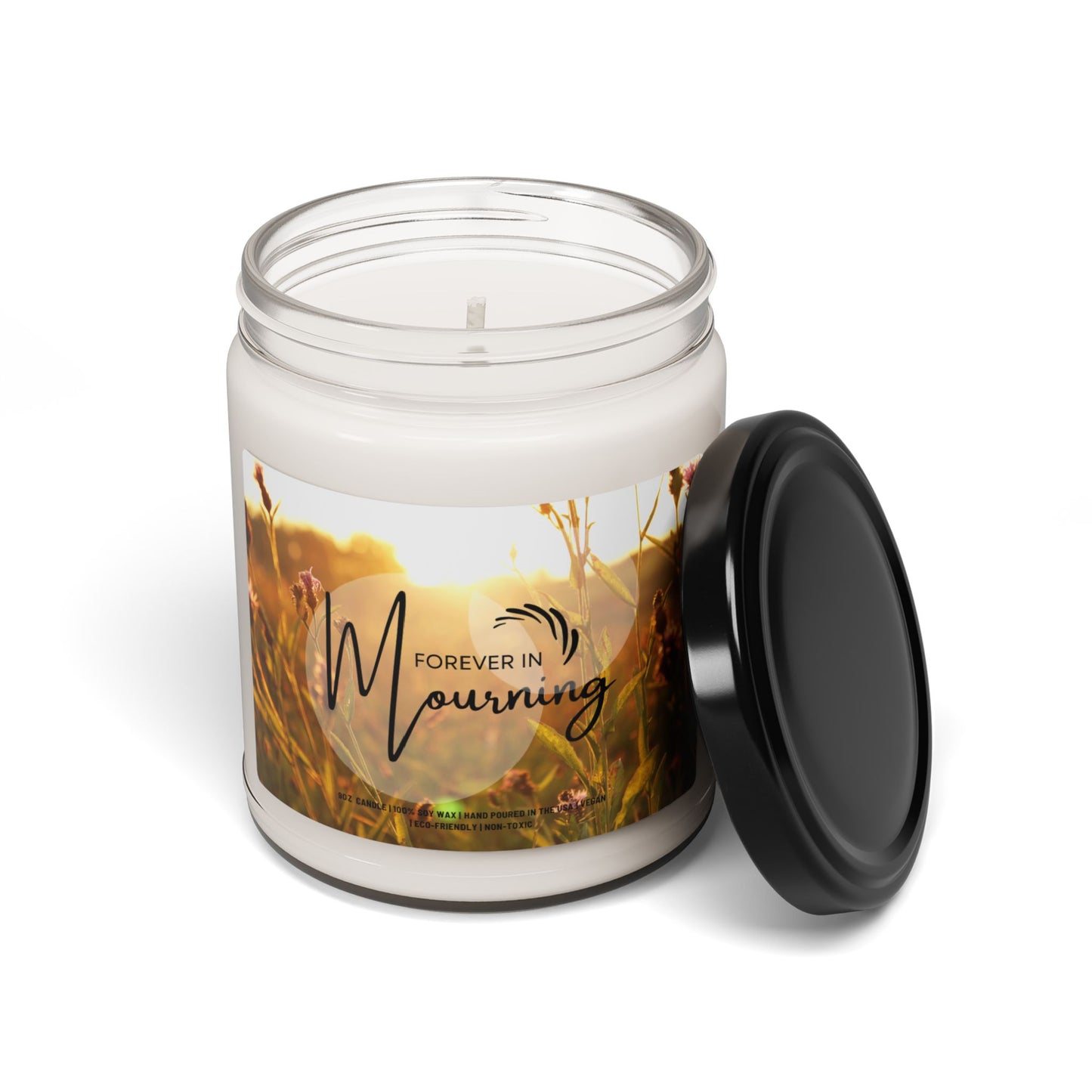 Forever In Mourning | 9 oz Scented Soy Candle