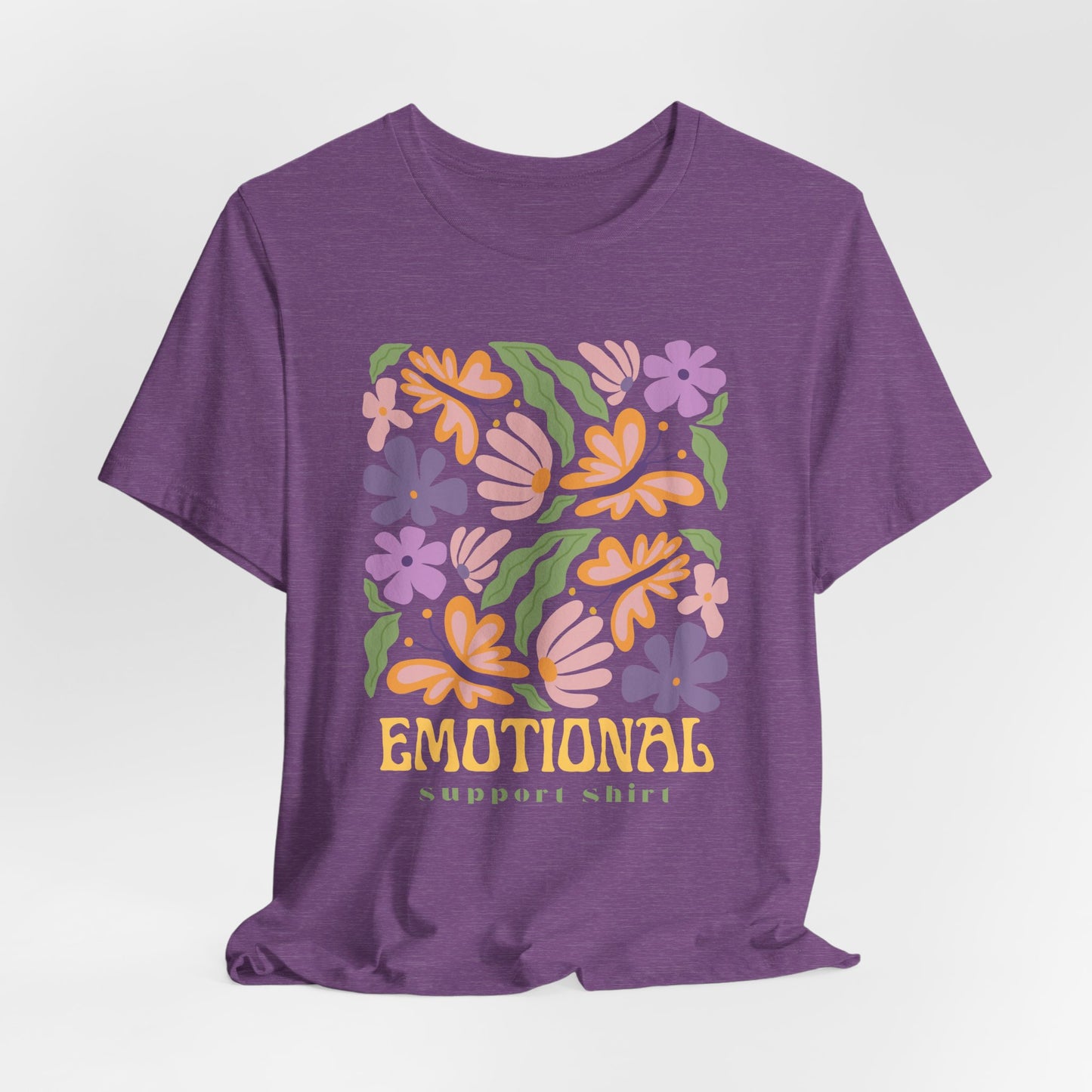 Emotional Support Shirt (Floral) | T Shirt