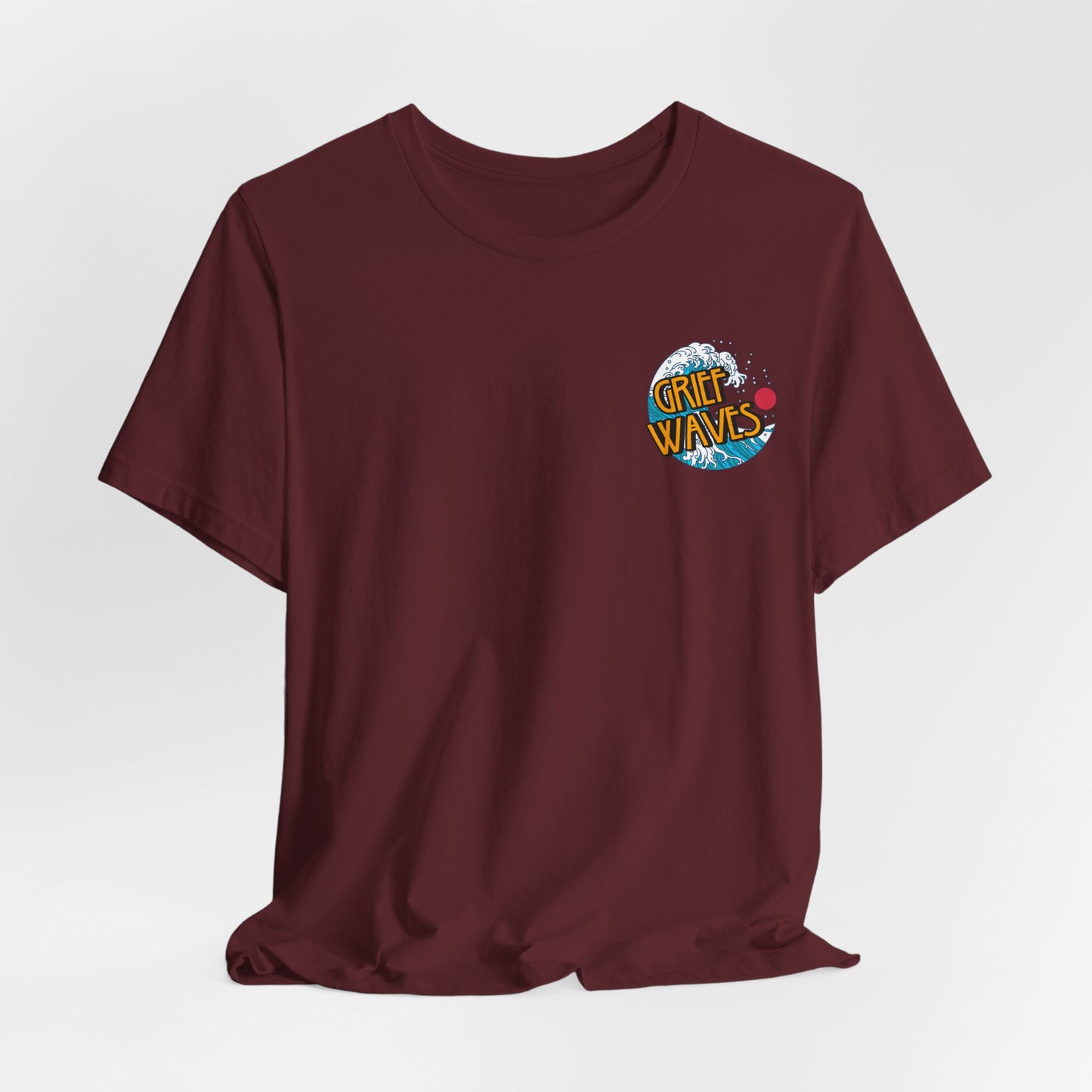 Grief Waves | (Front & Back) T Shirt