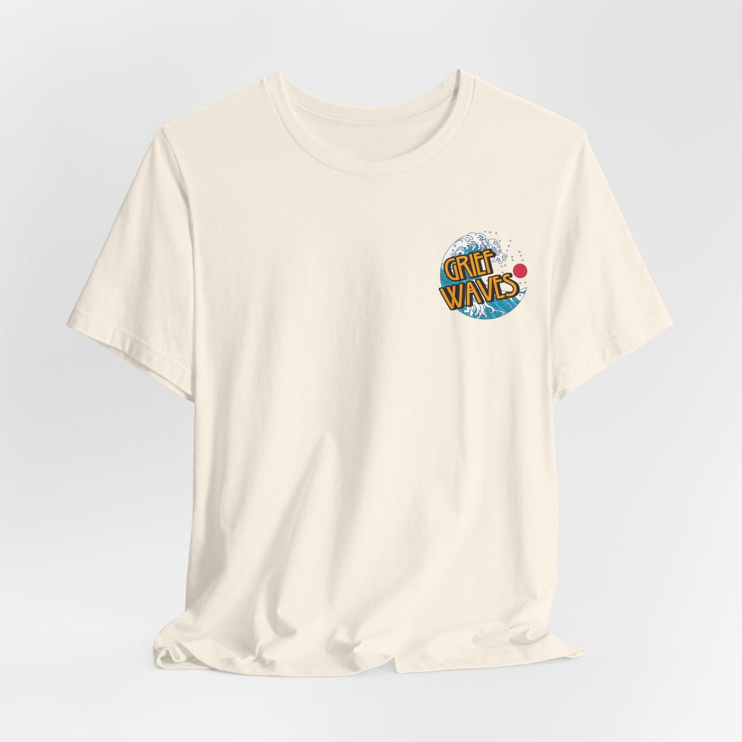 Grief Waves | (Front & Back) T Shirt