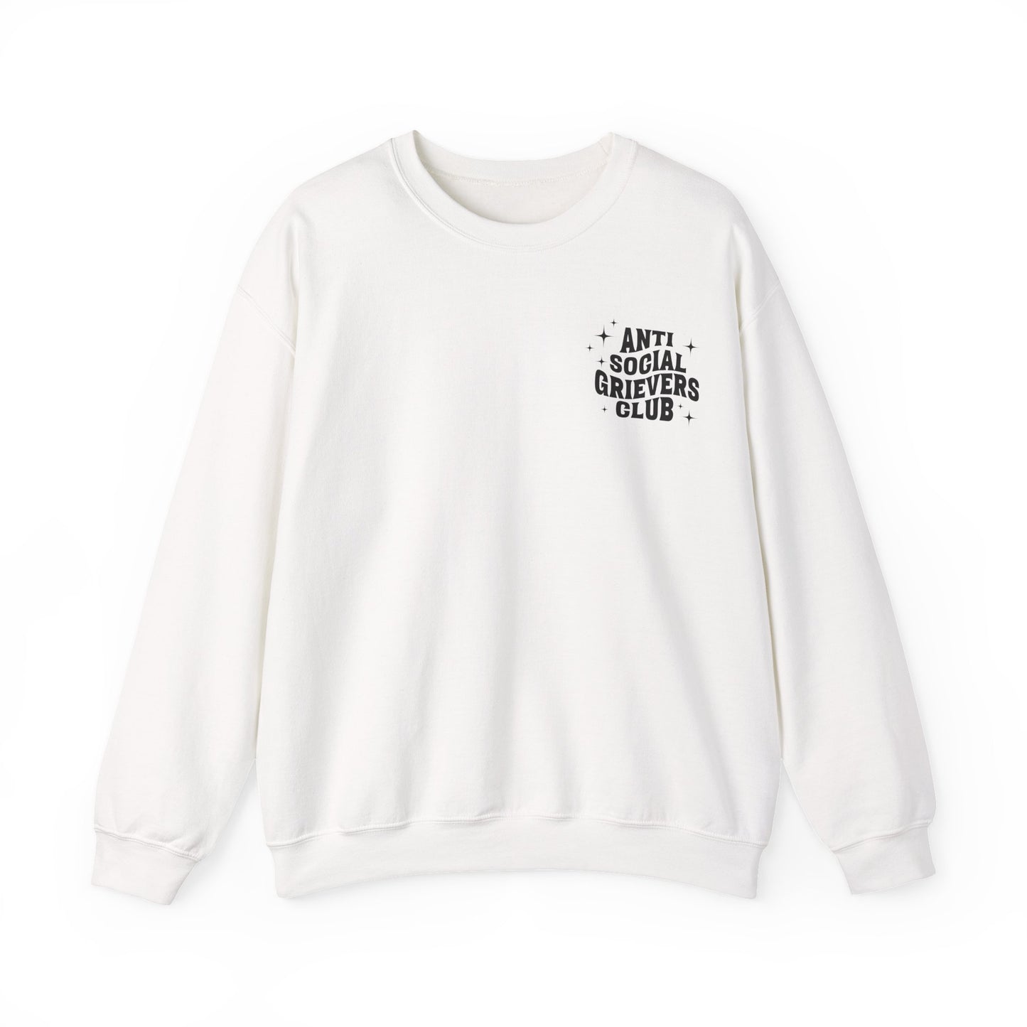 Anti Social Grievers Club | (Front & Back) Crewneck