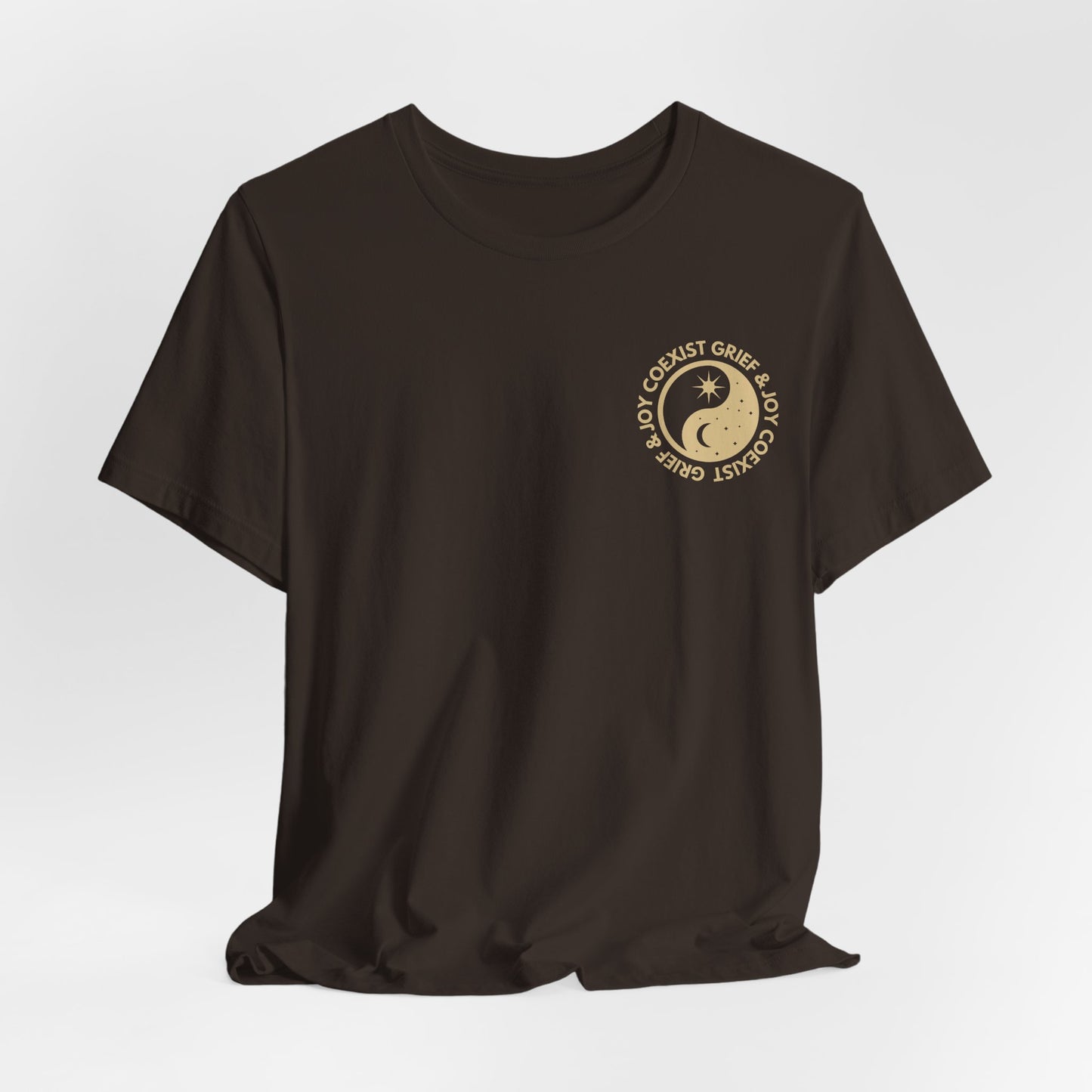 Grief & Joy Co Exist | Front & Back T Shirt